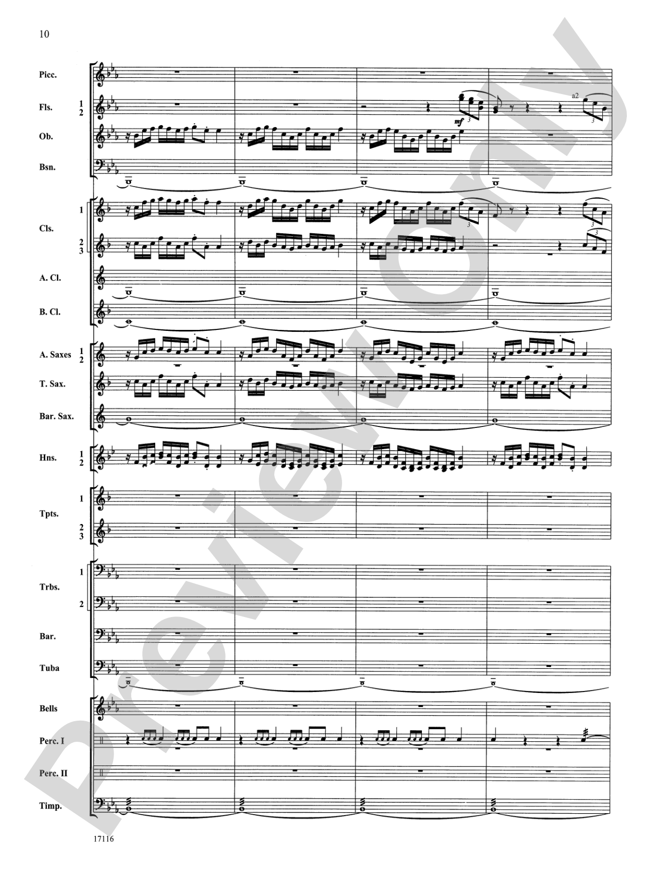1812 Overture: Concert Band Conductor Score & Parts