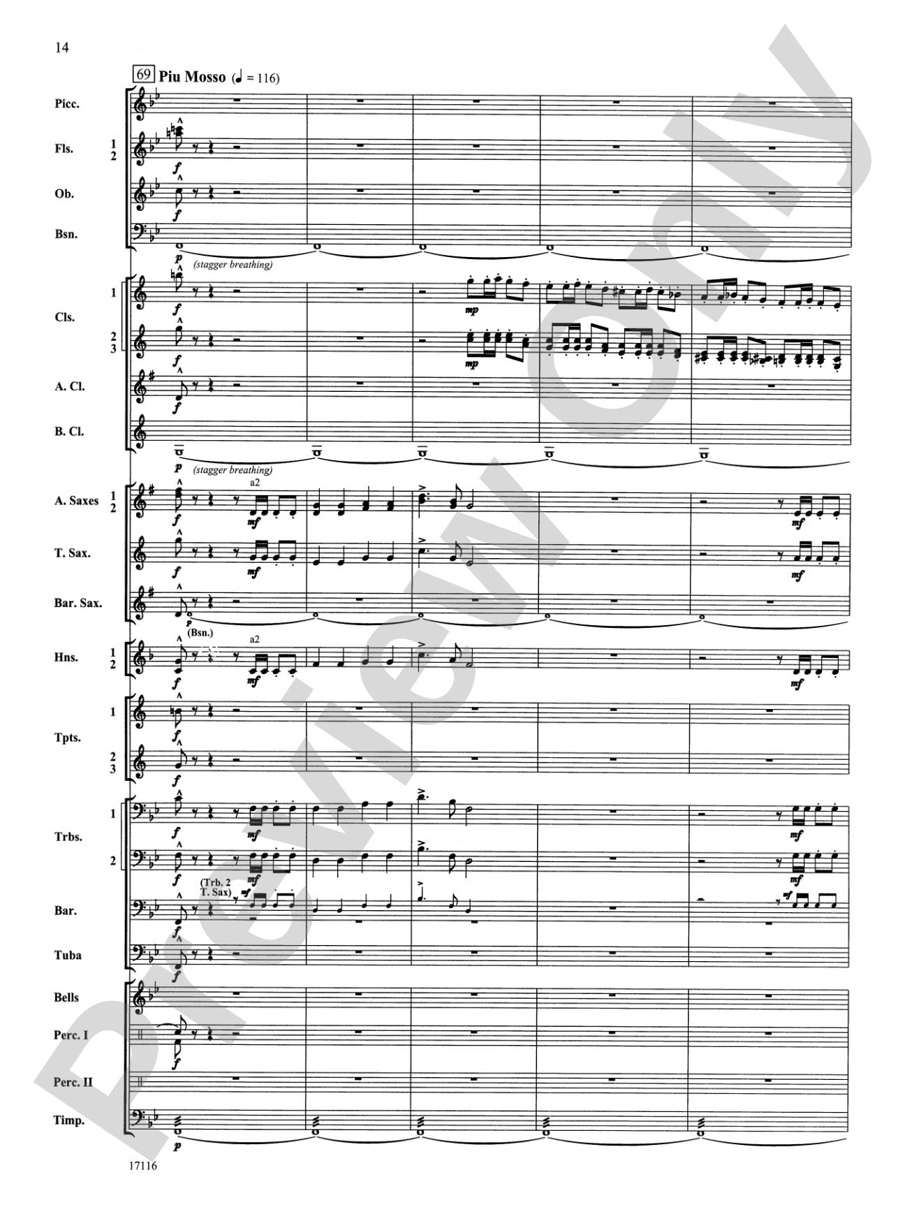 1812 Overture: Concert Band Conductor Score & Parts