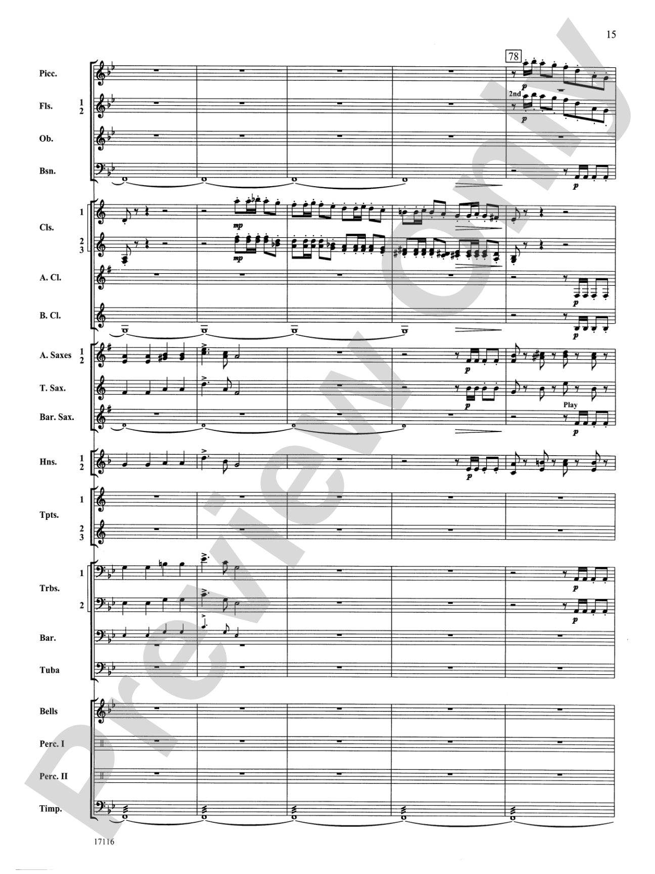 1812 Overture: Concert Band Conductor Score & Parts