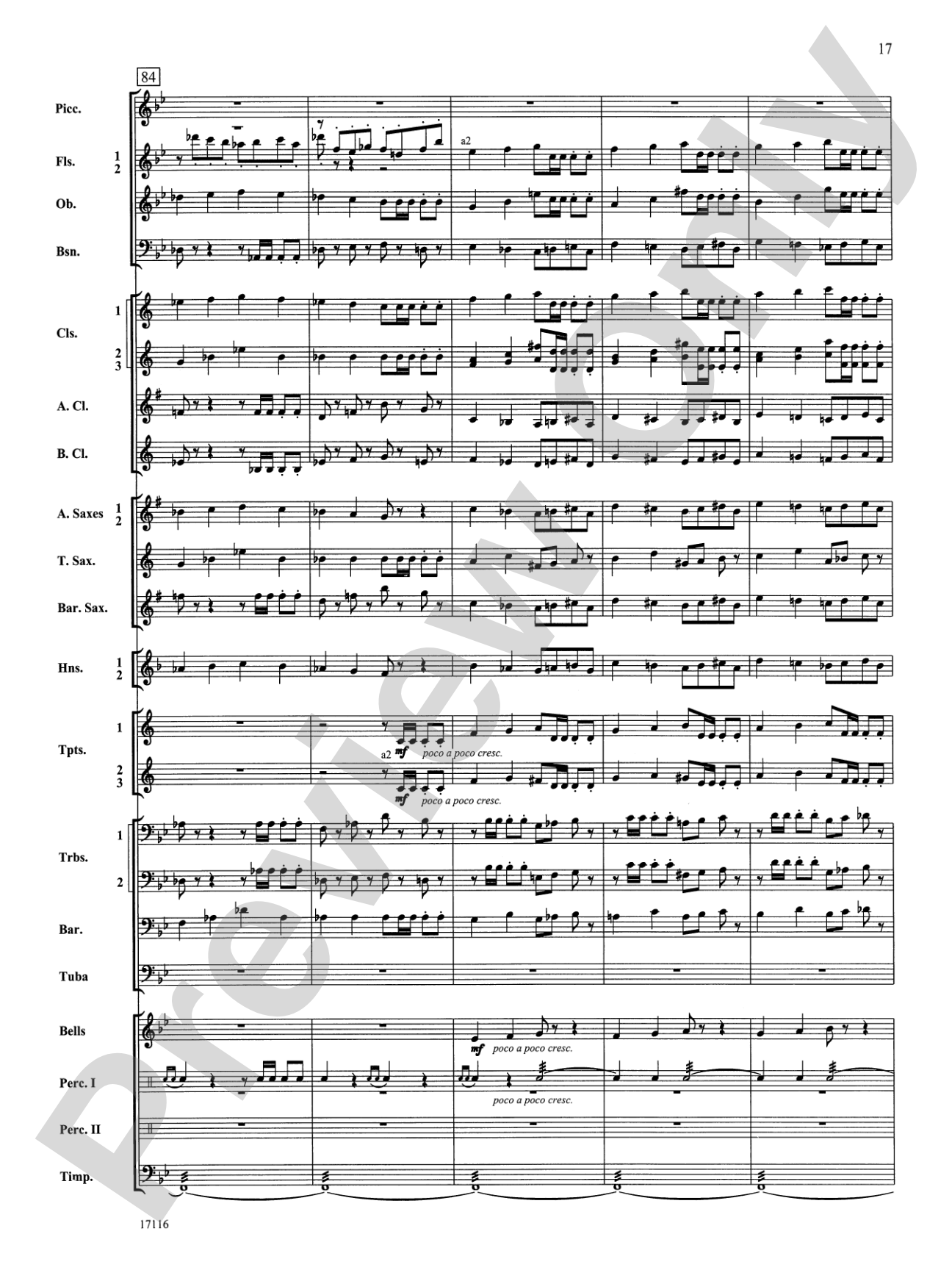 1812 Overture: Concert Band Conductor Score & Parts
