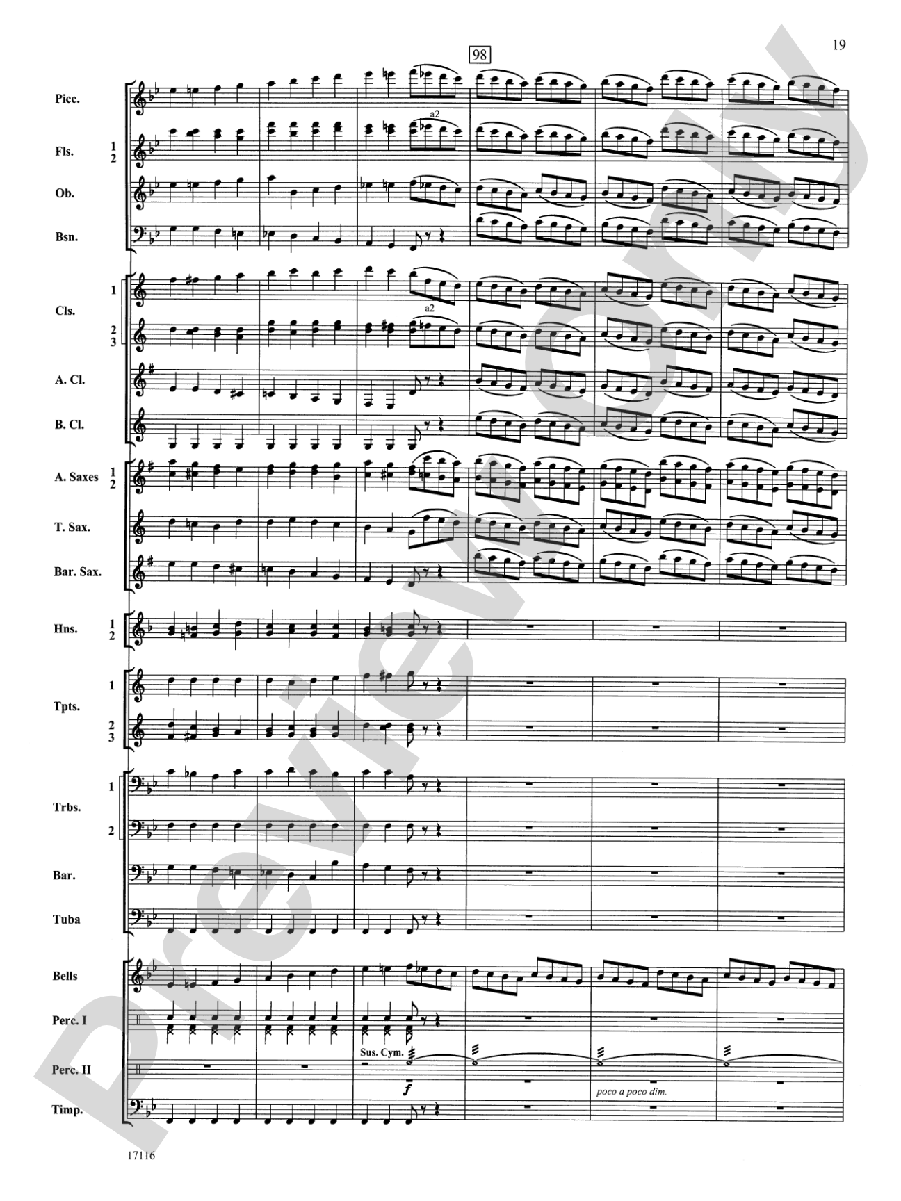 1812 Overture: Concert Band Conductor Score & Parts