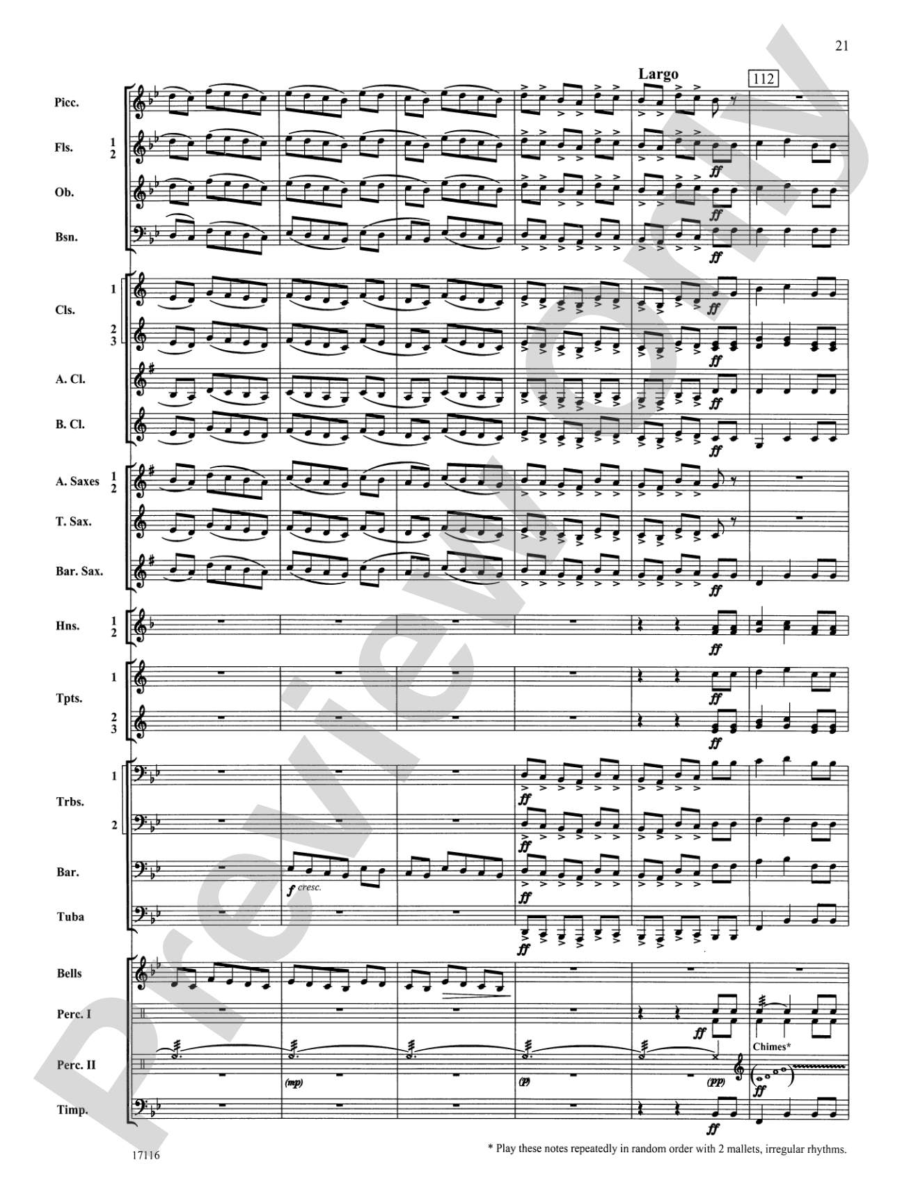 1812 Overture: Concert Band Conductor Score & Parts