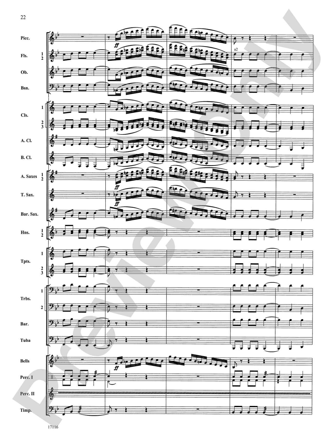 1812 Overture: Concert Band Conductor Score & Parts