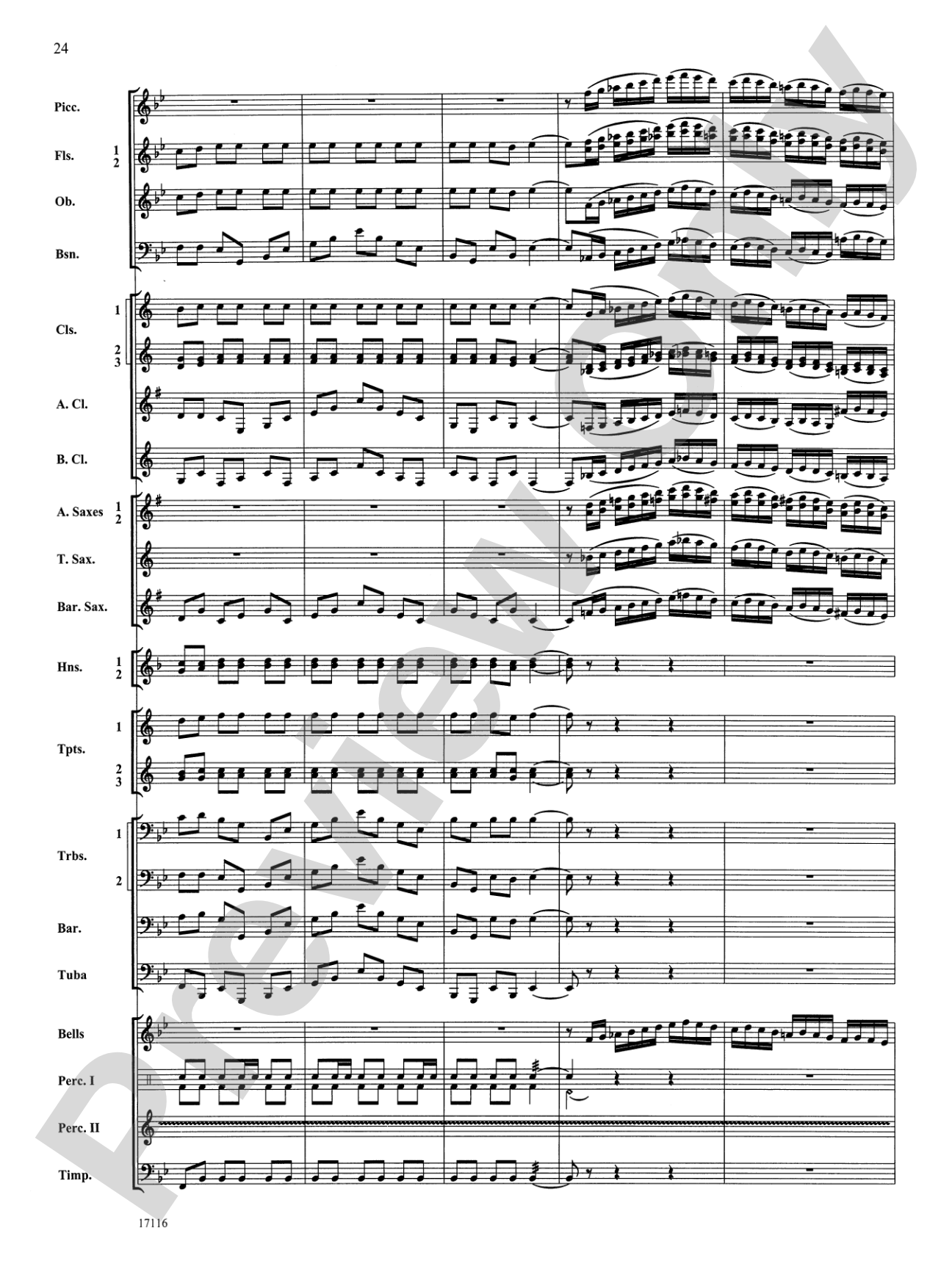 1812 Overture: Concert Band Conductor Score & Parts