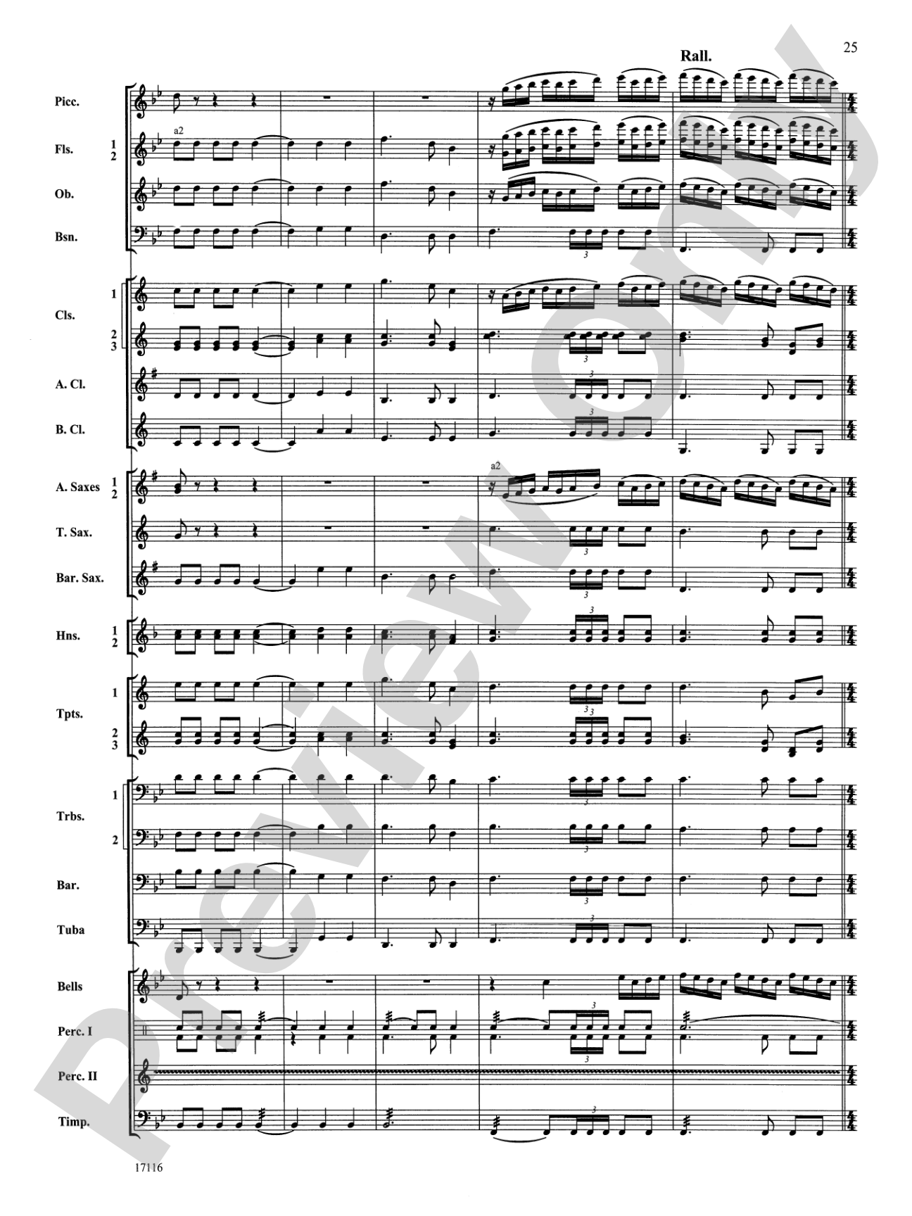 1812 Overture: Concert Band Conductor Score & Parts