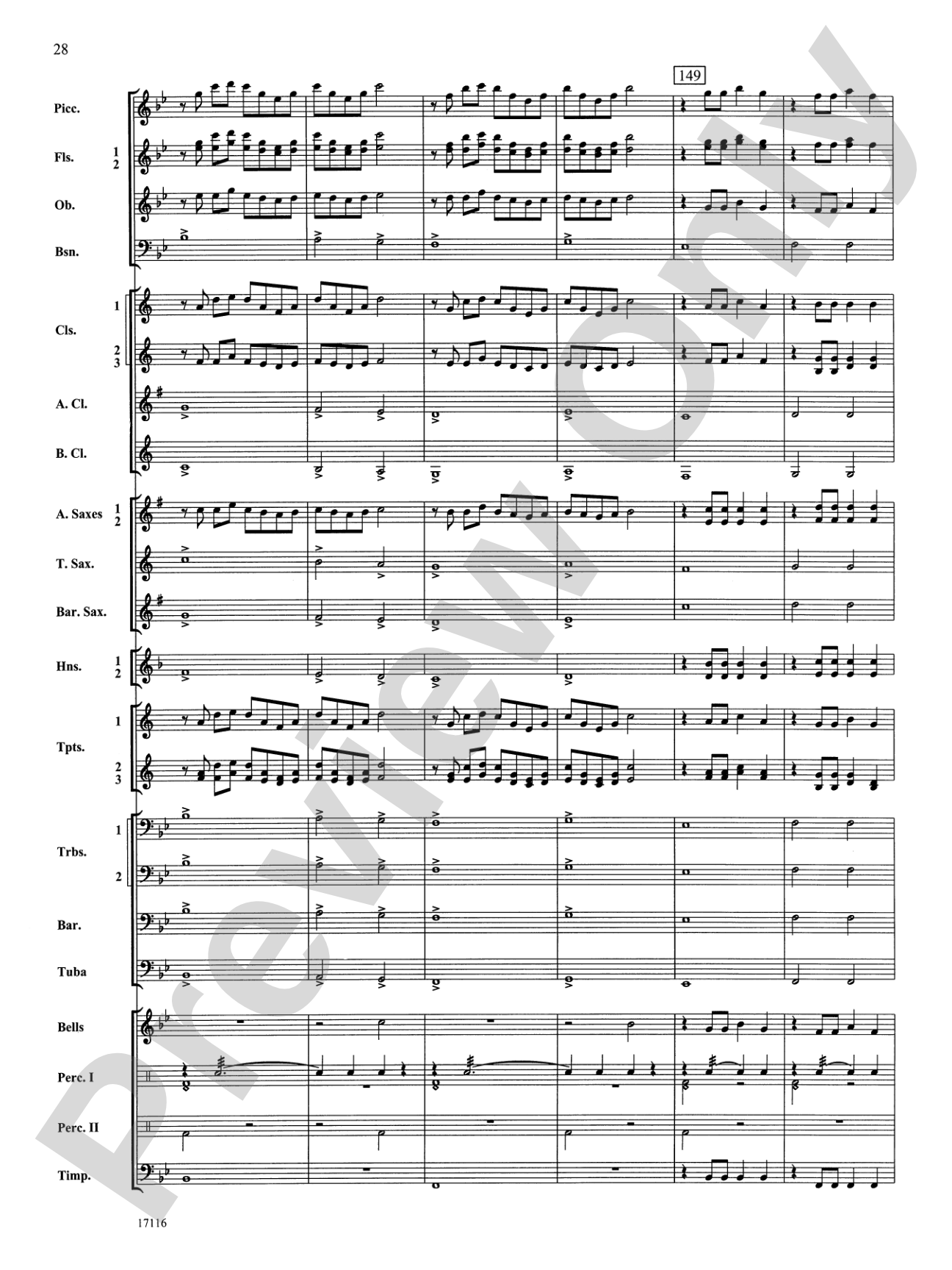 1812 Overture: Concert Band Conductor Score & Parts
