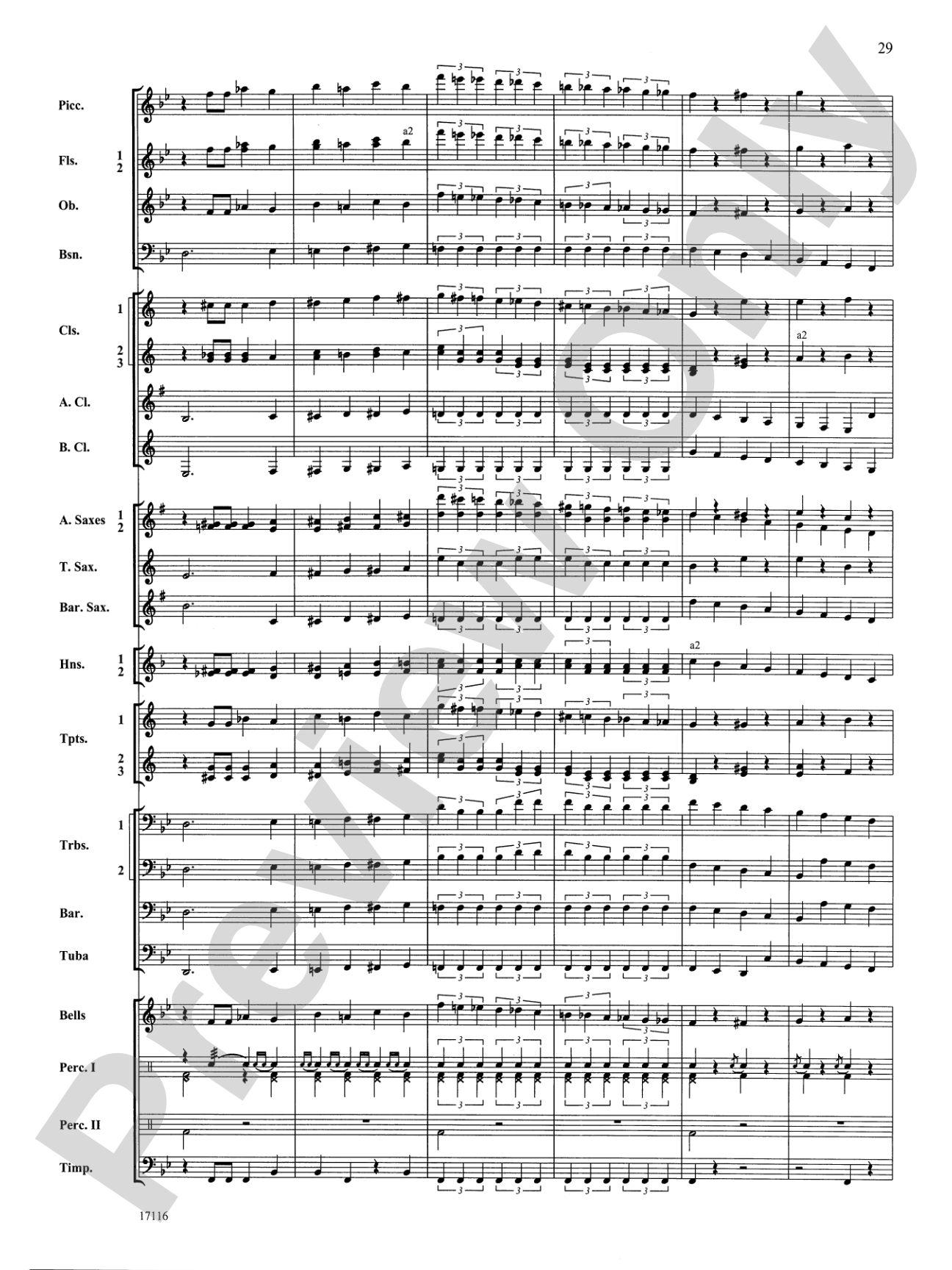 1812 Overture: Concert Band Conductor Score & Parts