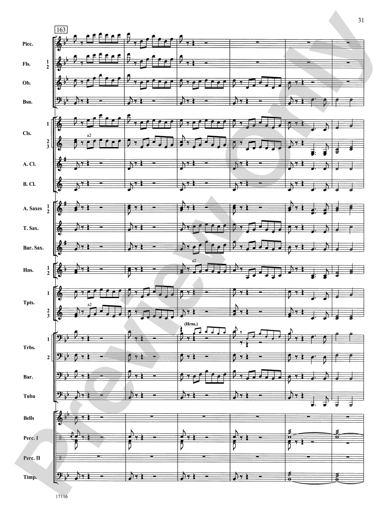 1812 Overture: Concert Band Conductor Score & Parts