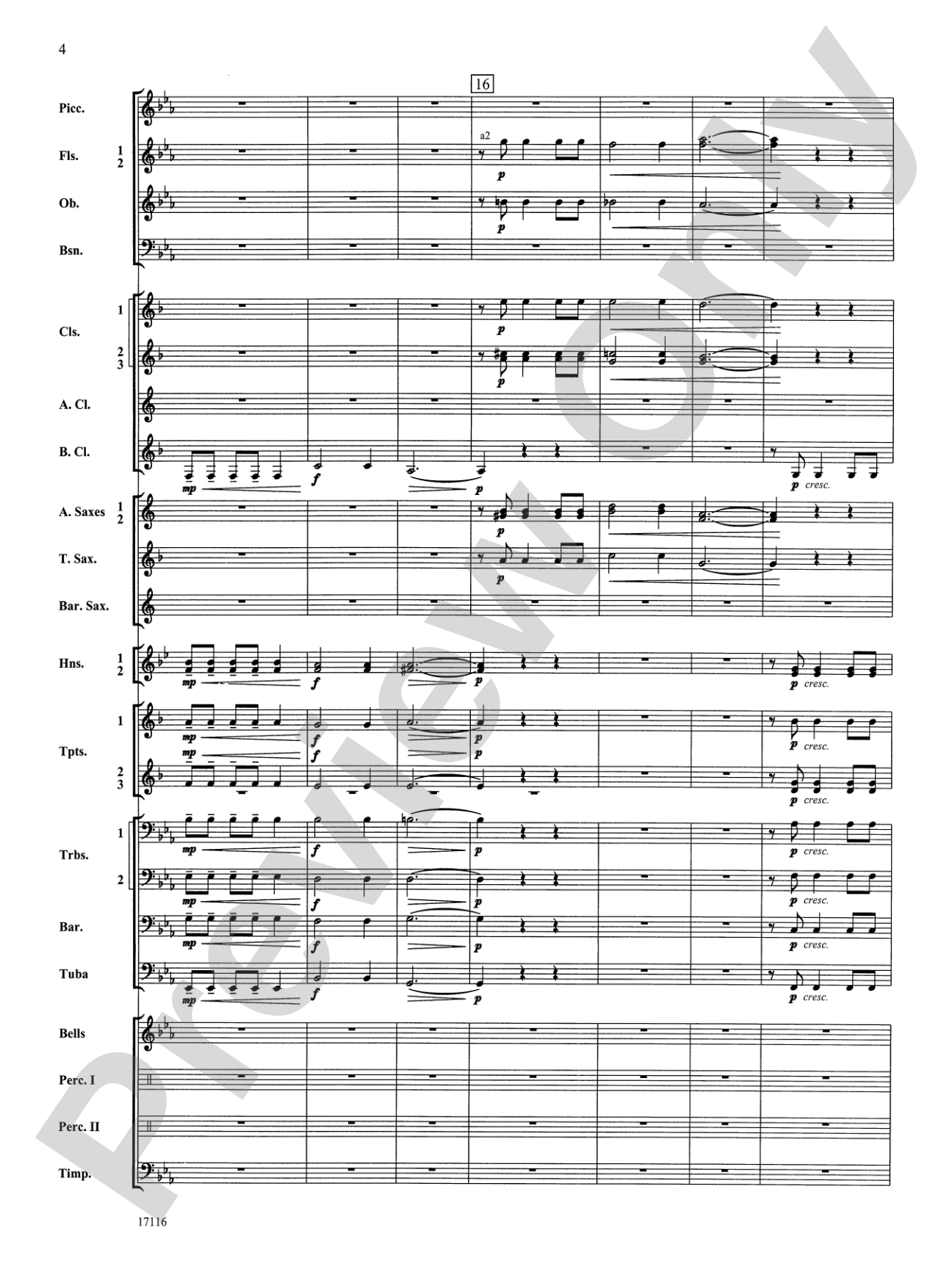 1812 Overture: Concert Band Conductor Score & Parts
