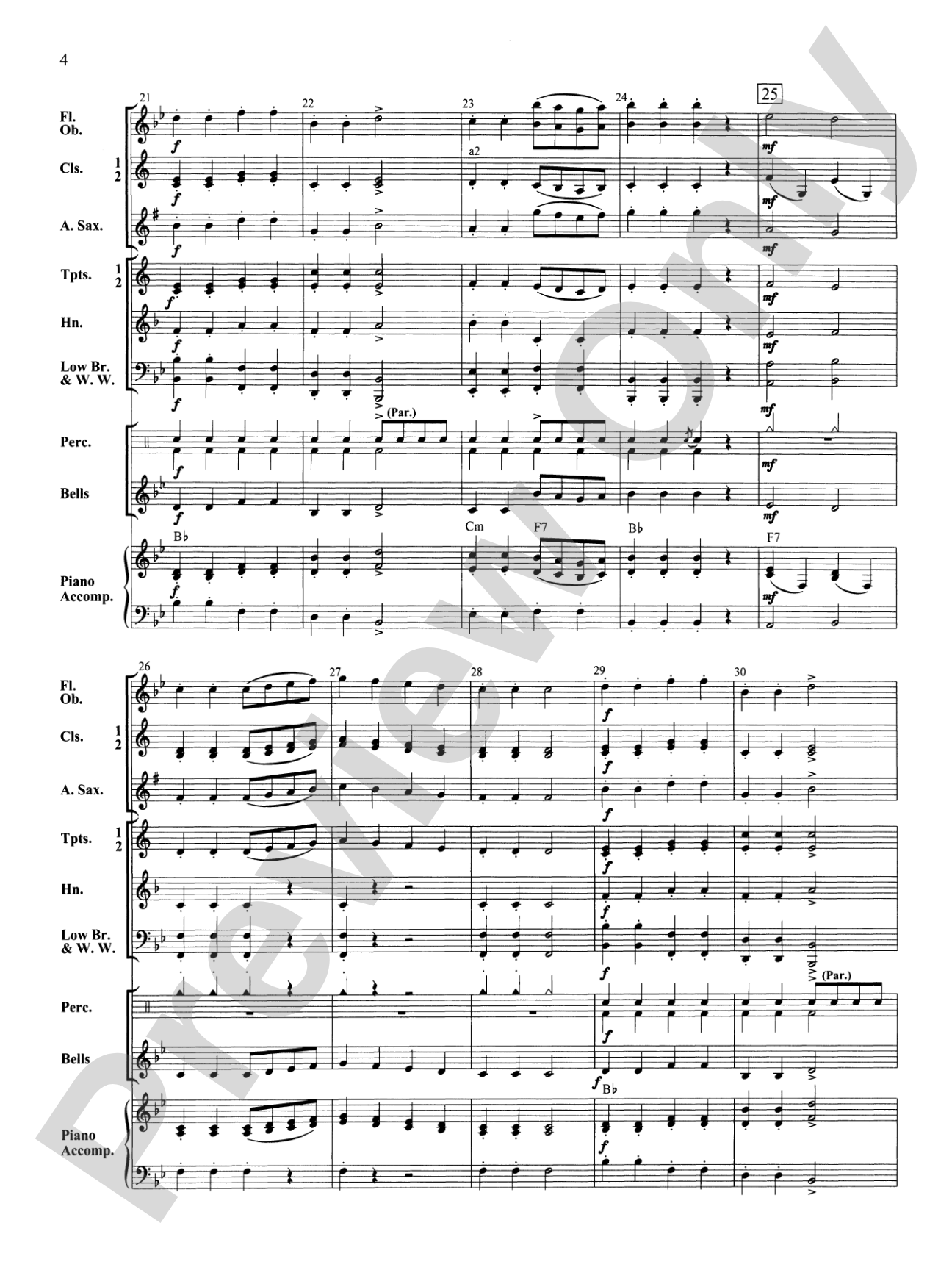 Surprise Symphony Variations: Concert Band Conductor Score & Parts