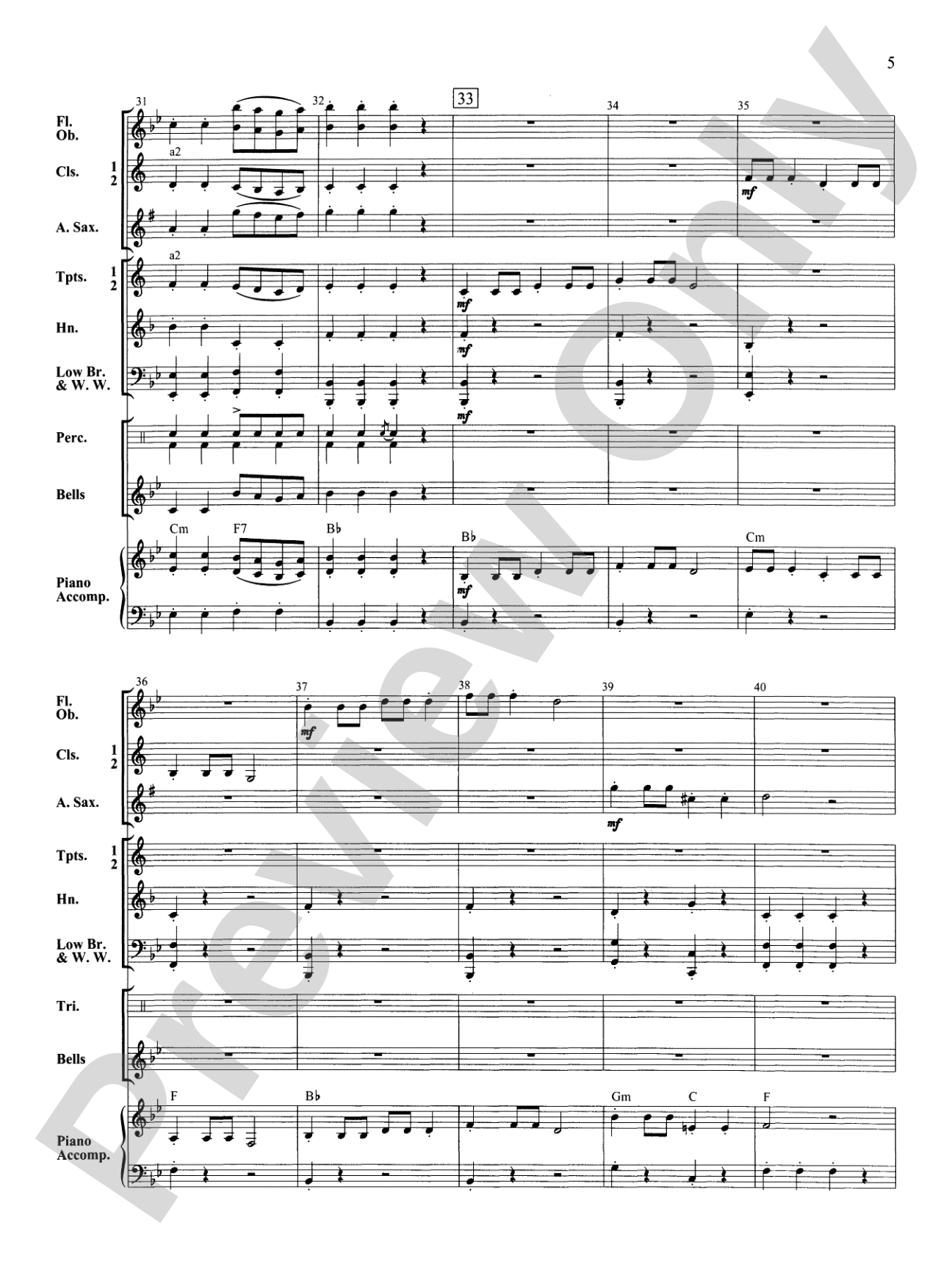 Surprise Symphony Variations: Concert Band Conductor Score & Parts