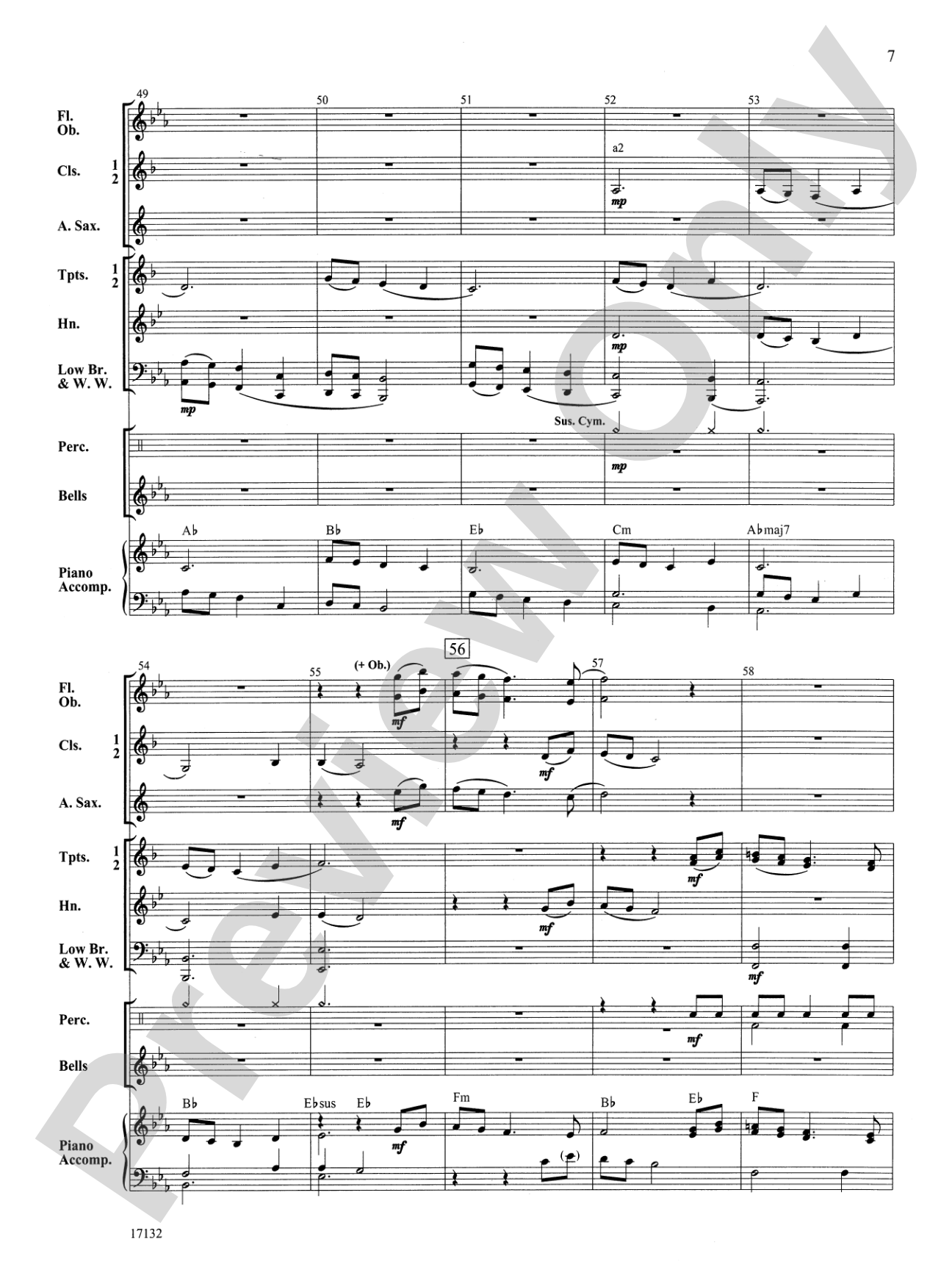 Bryce Canyon Overture: Concert Band Conductor Score & Parts