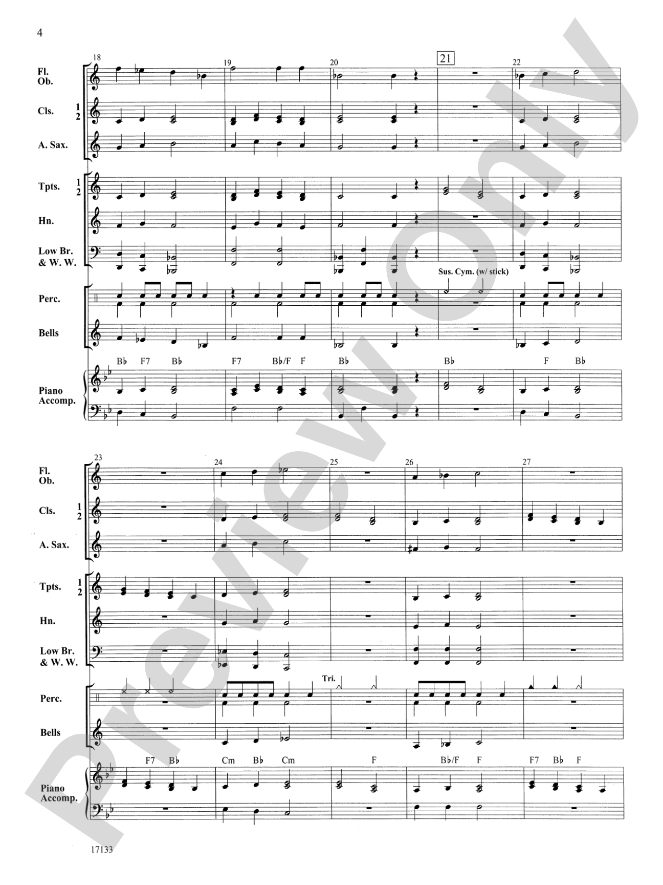 Early Bird March: Score