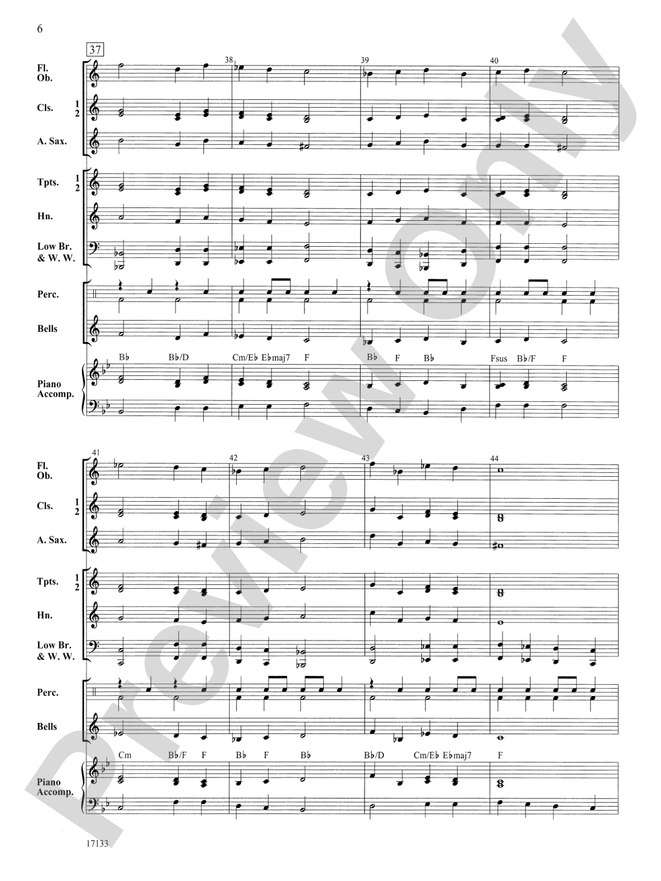 Early Bird March: Score