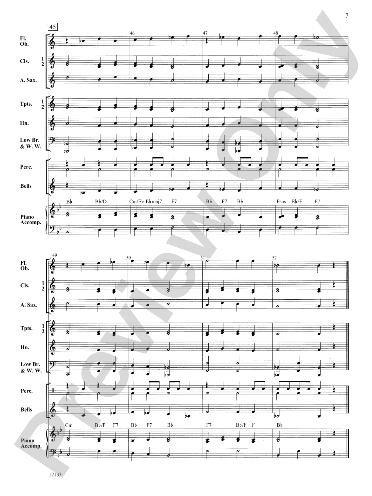 Early Bird March: Score