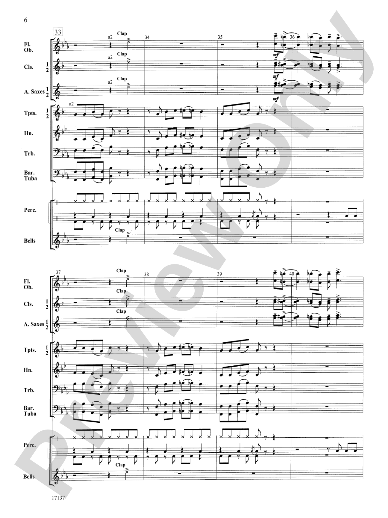 The Bottom Line: Concert Band Conductor Score & Parts