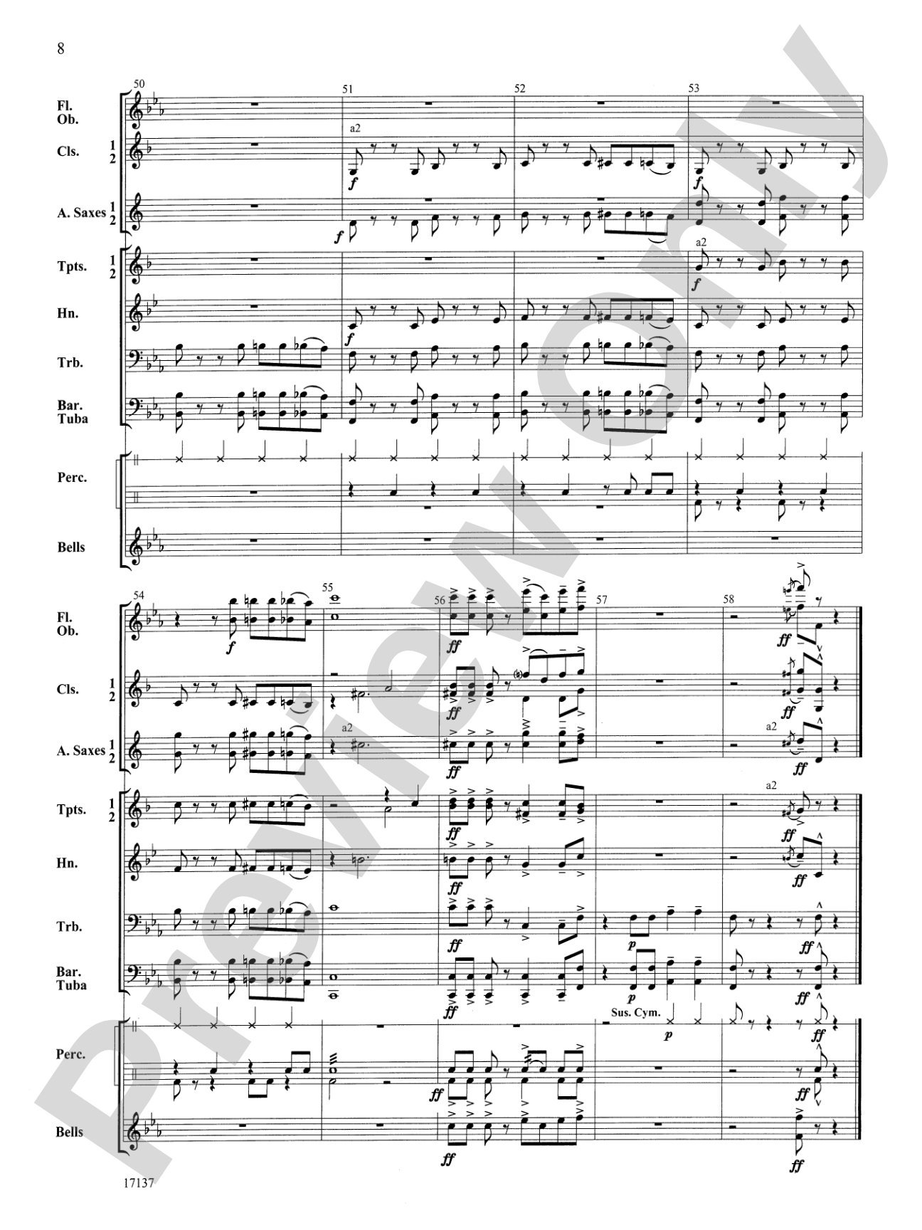 The Bottom Line: Concert Band Conductor Score & Parts