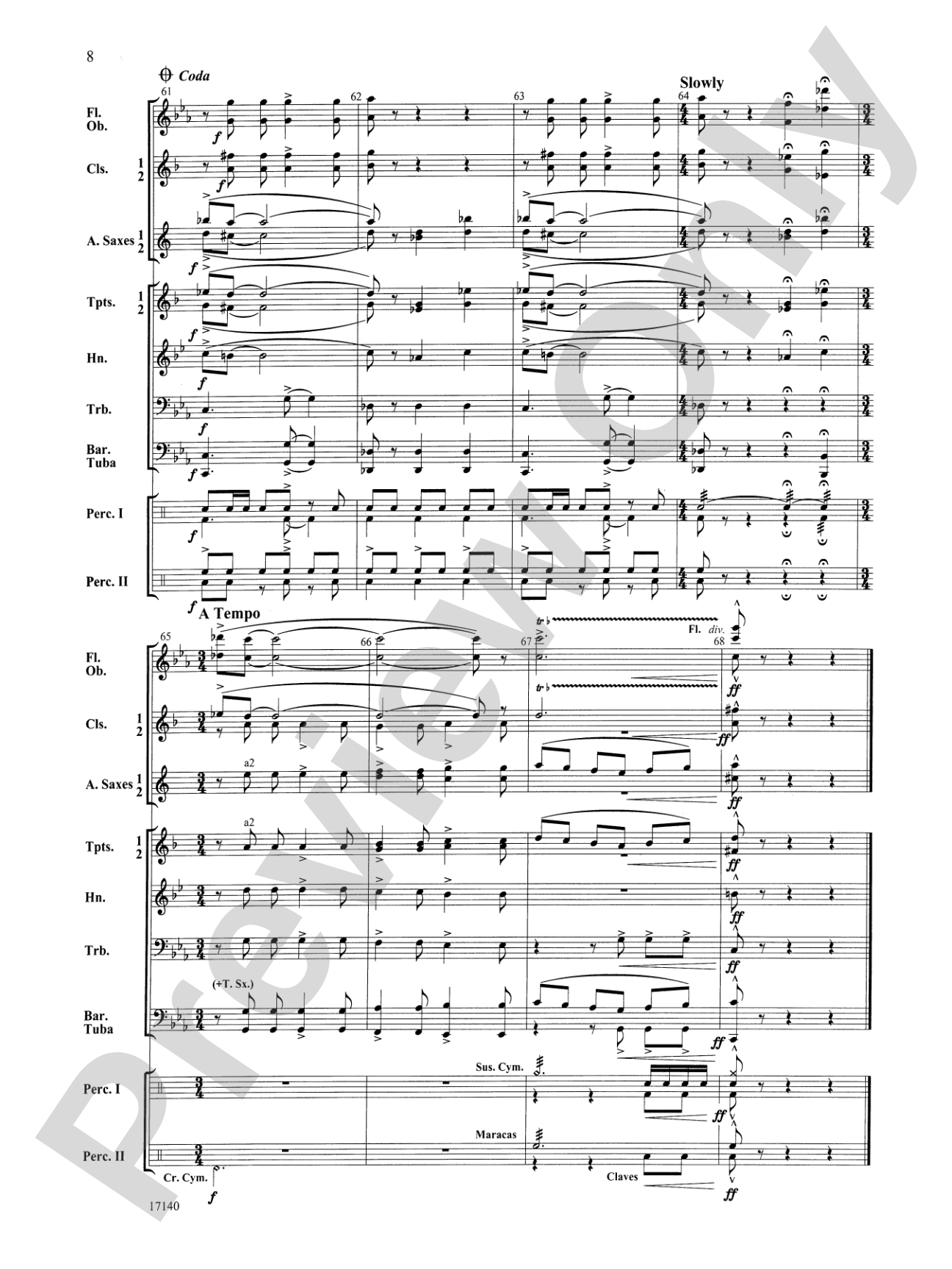 Plaza de Toros: Concert Band Conductor Score & Parts