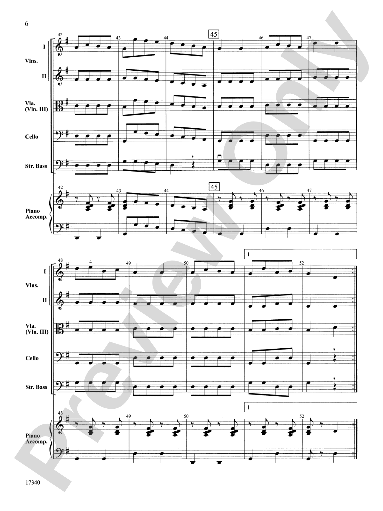 Can-Can: String Orchestra Conductor Score & Parts