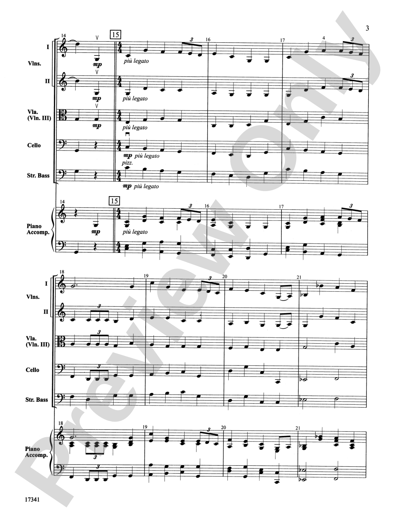 Fanfare and Coronation: String Orchestra Conductor Score & Parts