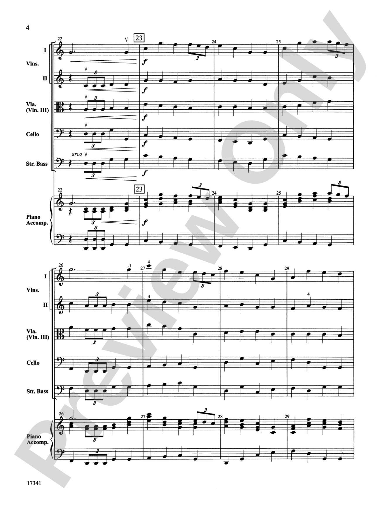Fanfare and Coronation: String Orchestra Conductor Score & Parts