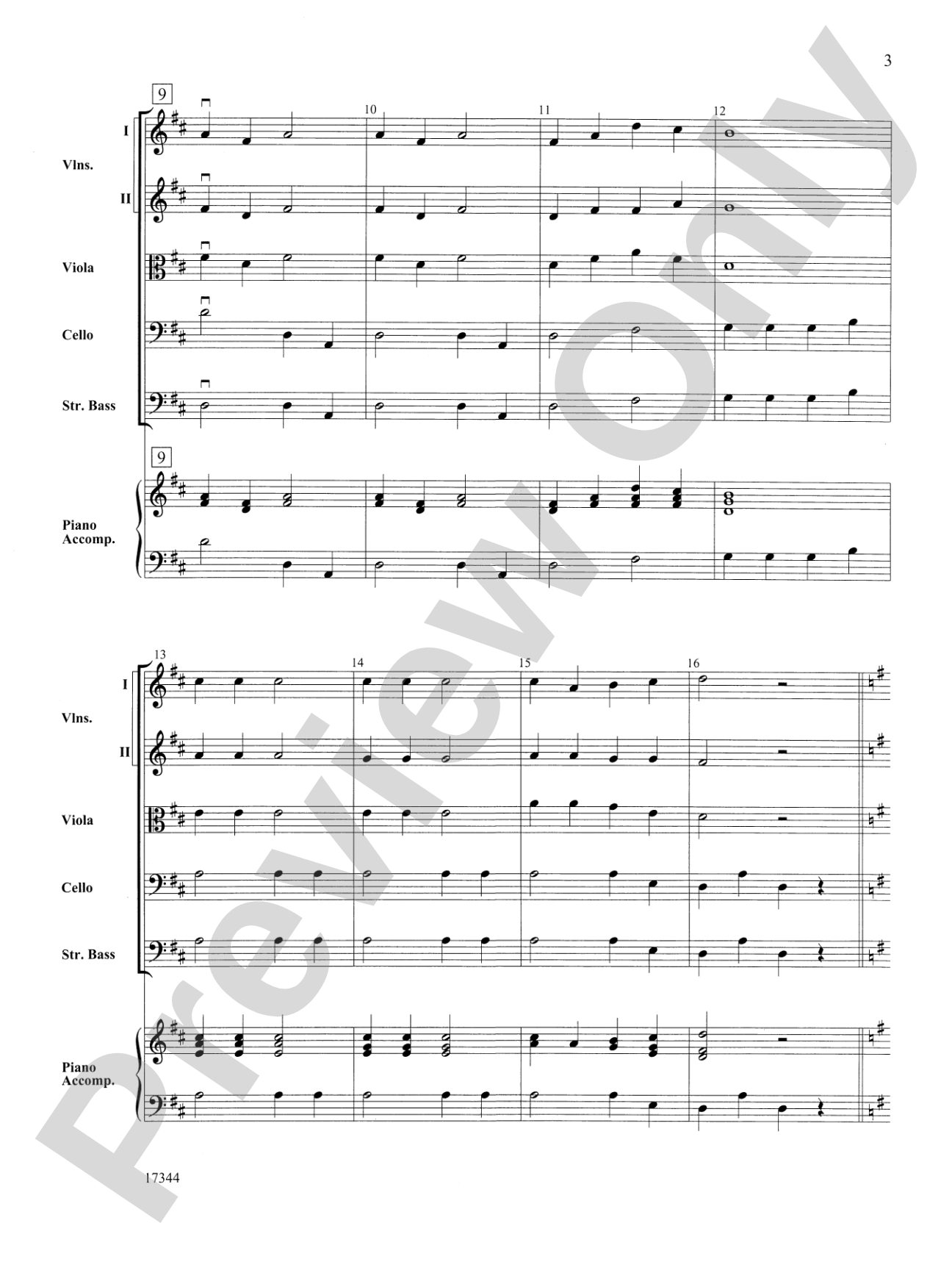 A Chanukah Festival: String Orchestra Conductor Score & Parts