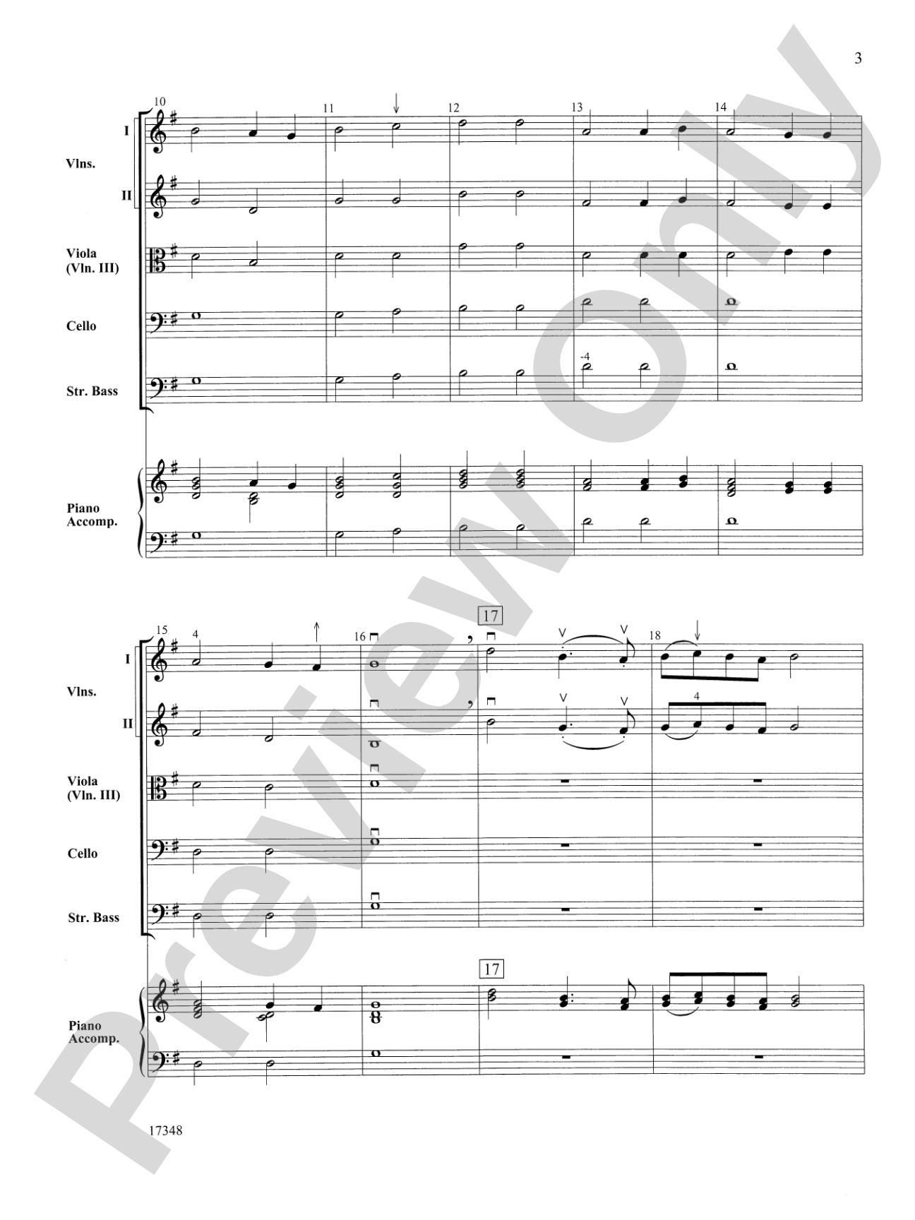 A Shaker Hymn: String Orchestra Conductor Score & Parts