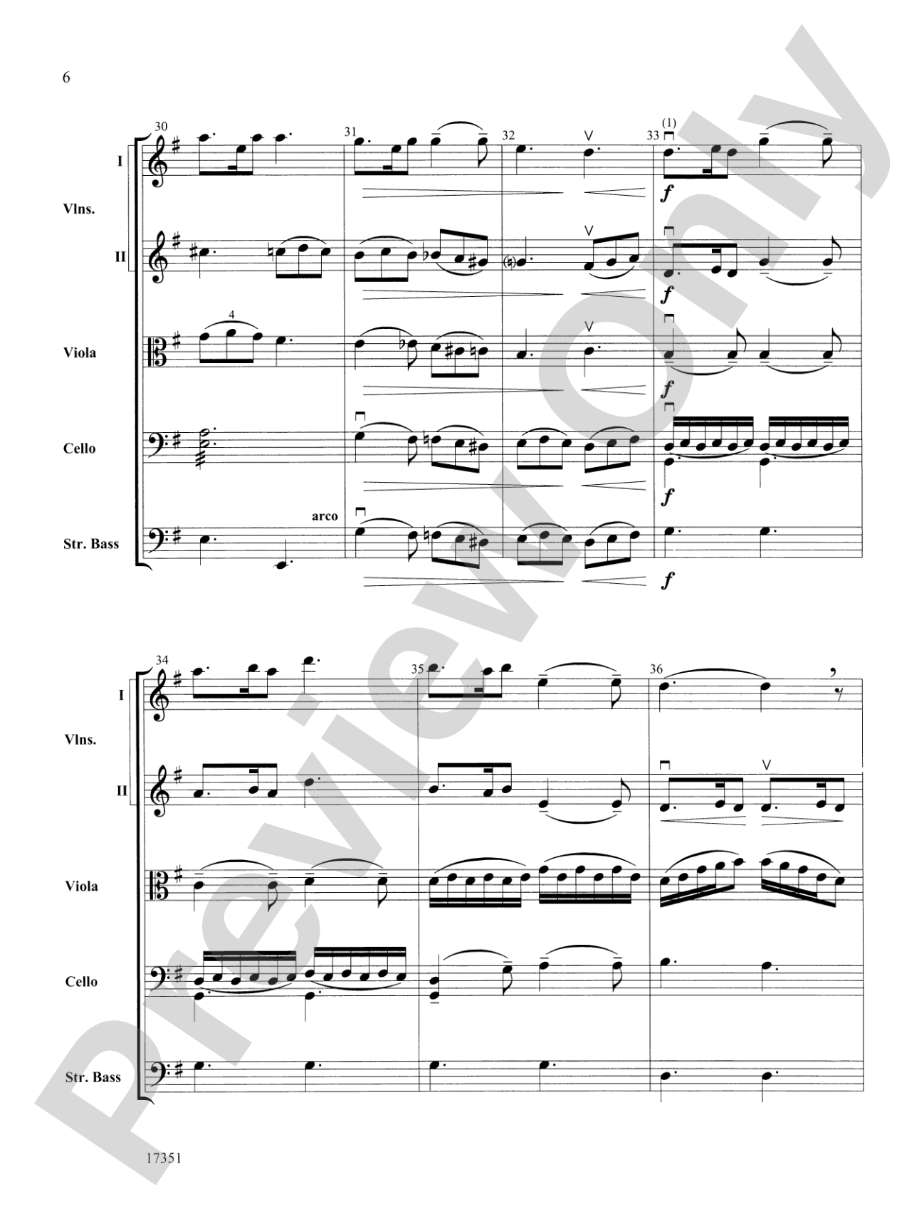 Over the Sea to Skye: String Orchestra Conductor Score & Parts