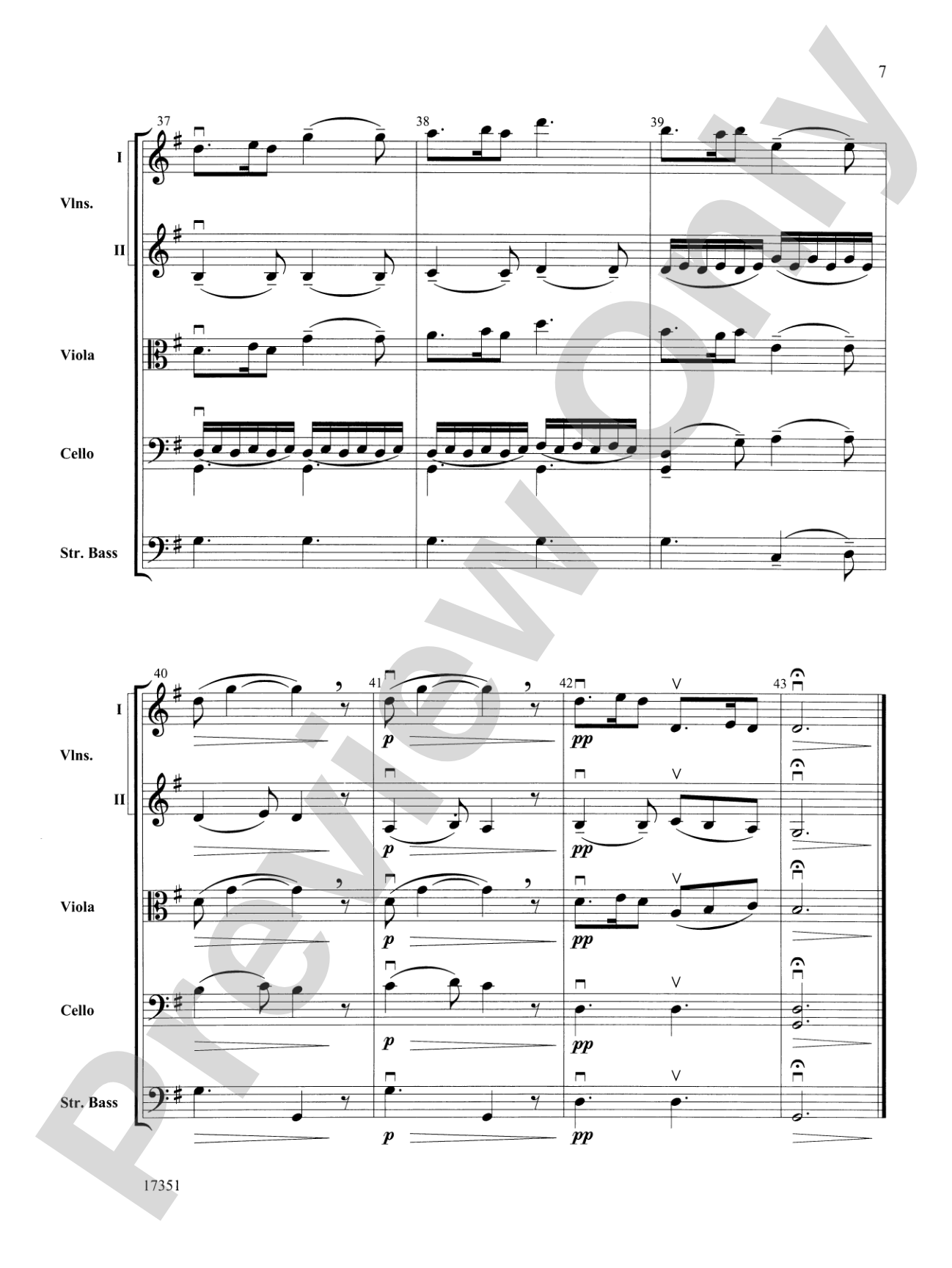 Over the Sea to Skye: String Orchestra Conductor Score & Parts