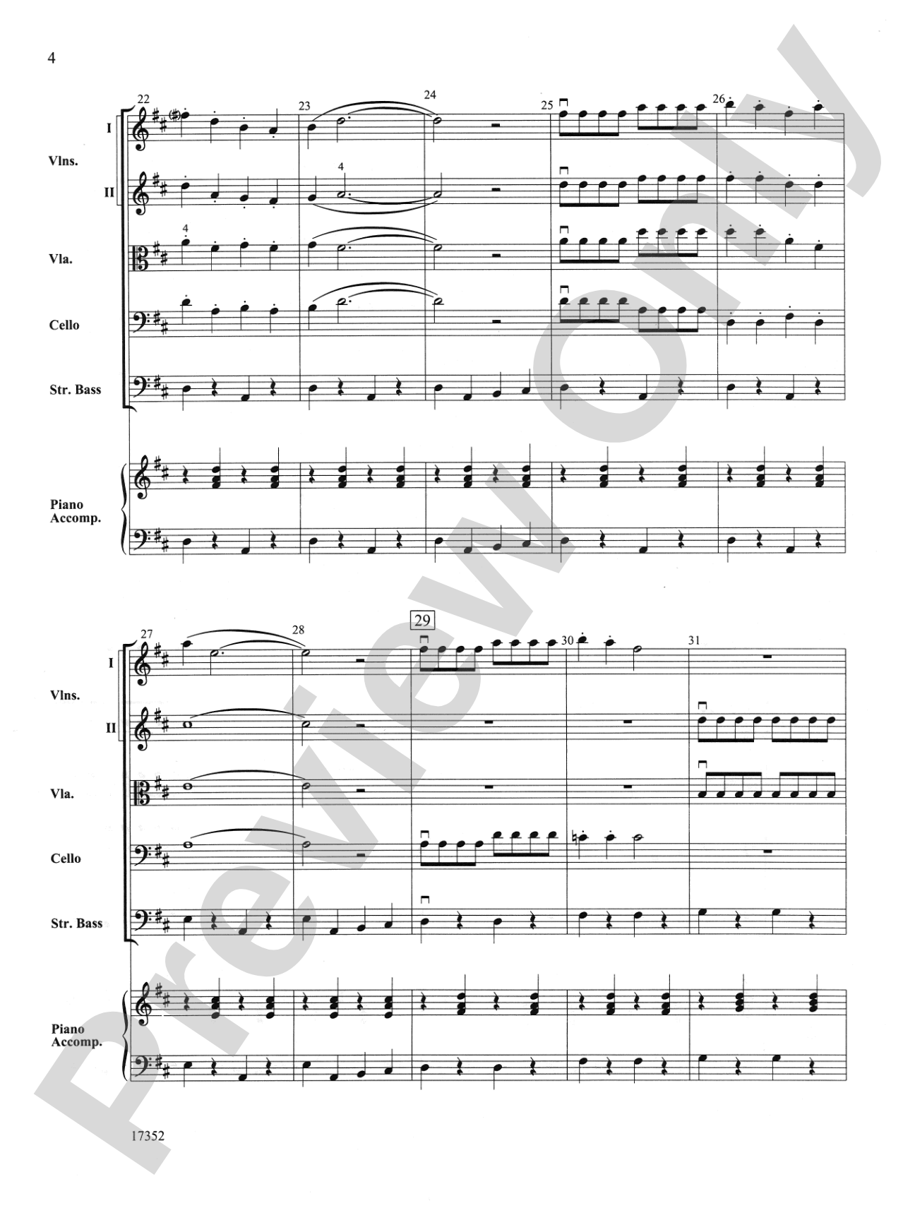 The Crawdad Song: String Orchestra Conductor Score & Parts