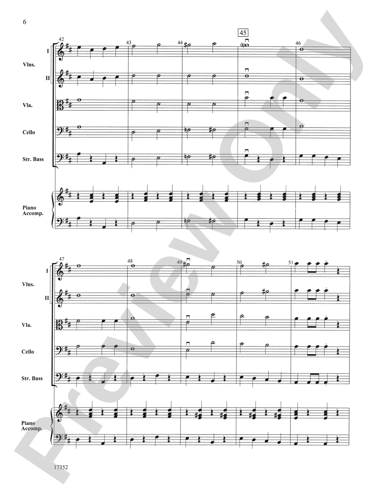 The Crawdad Song: String Orchestra Conductor Score & Parts
