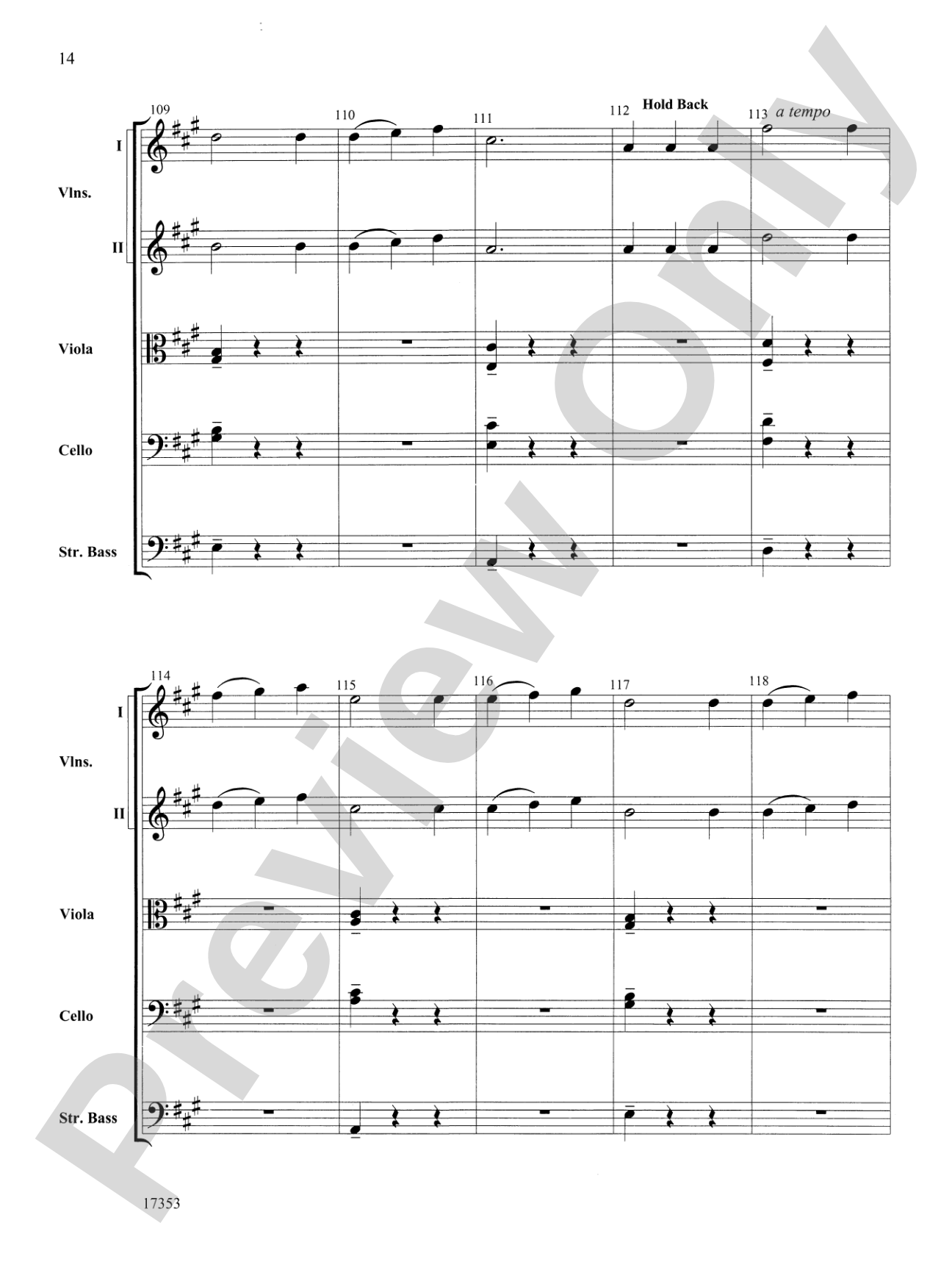 Capriccio Italien: String Orchestra Conductor Score & Parts