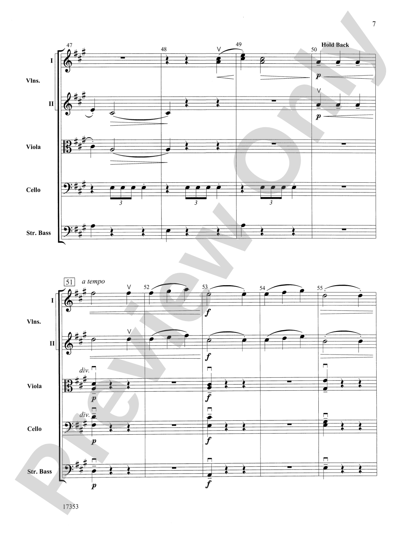 Capriccio Italien: String Orchestra Conductor Score & Parts