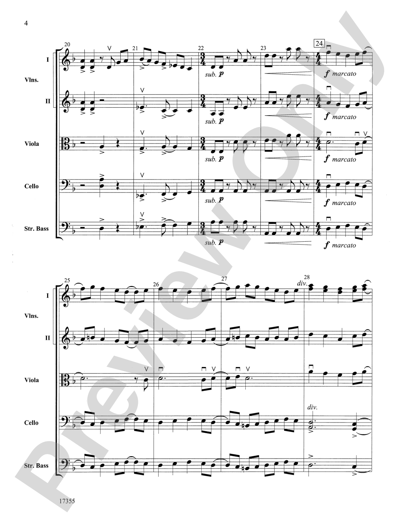 Mantras: String Orchestra Conductor Score & Parts