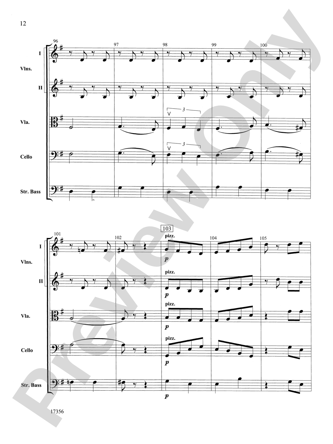 Alla Tchaikovsky: String Orchestra Conductor Score & Parts