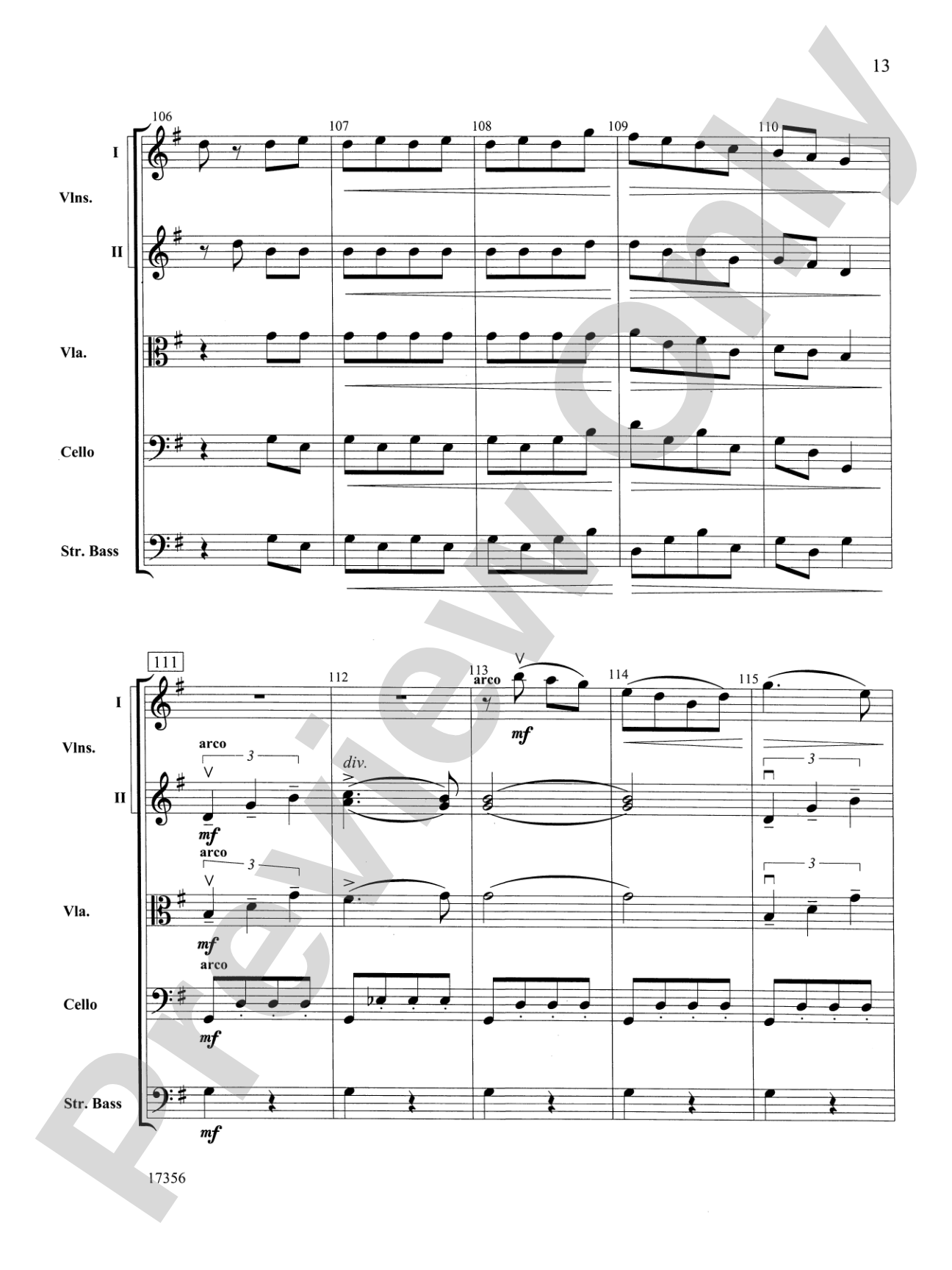 Alla Tchaikovsky: String Orchestra Conductor Score & Parts