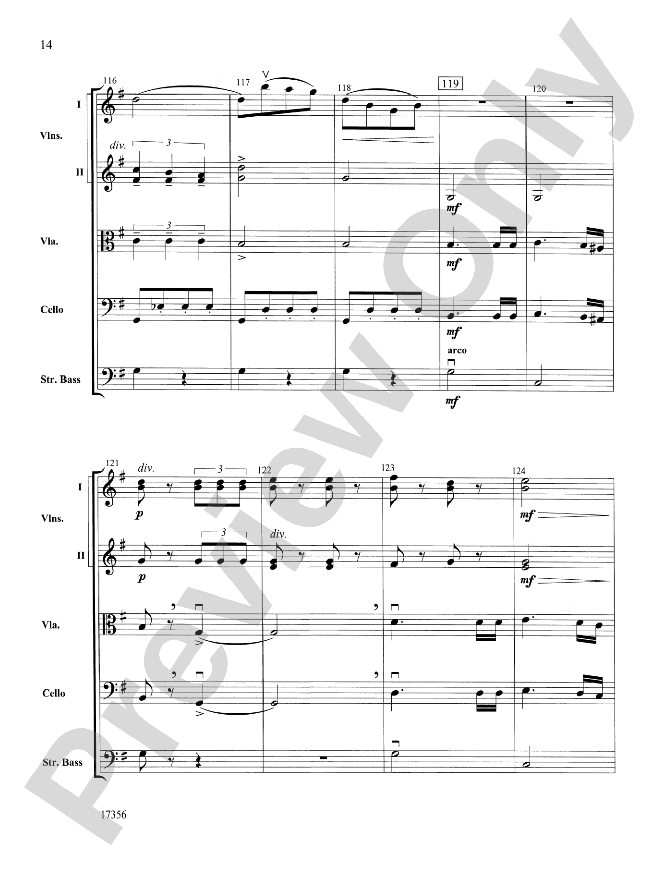 Alla Tchaikovsky: String Orchestra Conductor Score & Parts