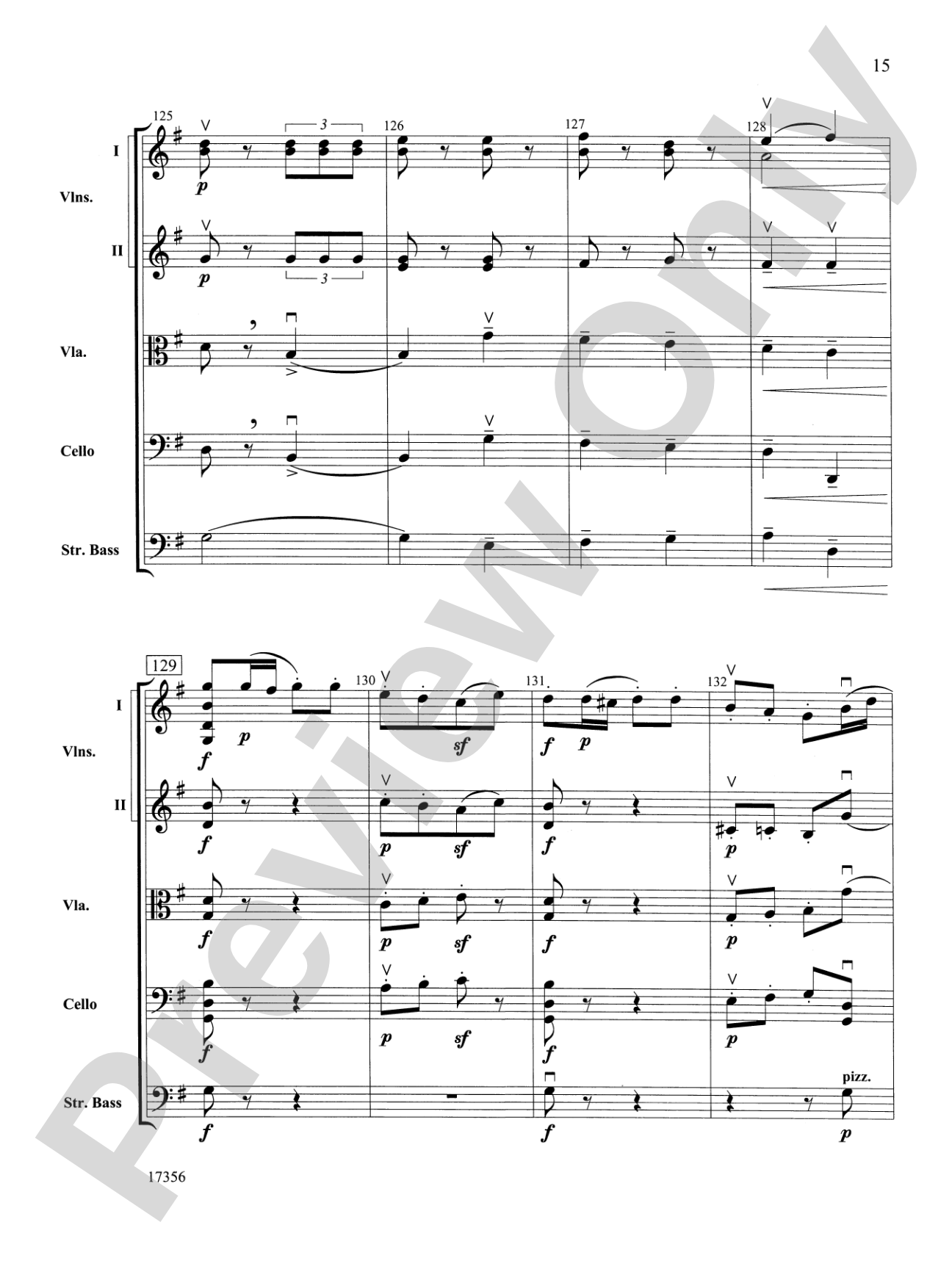 Alla Tchaikovsky: String Orchestra Conductor Score & Parts