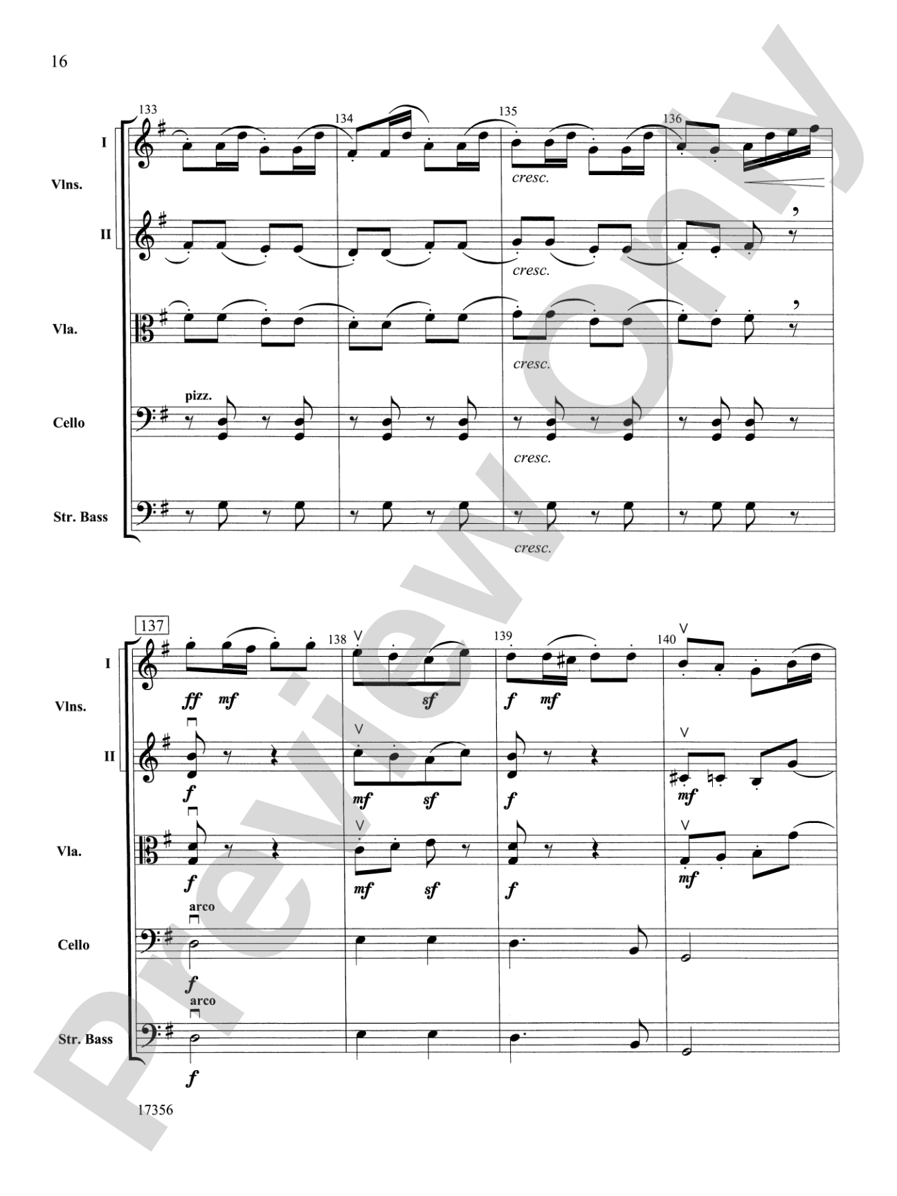 Alla Tchaikovsky: String Orchestra Conductor Score & Parts