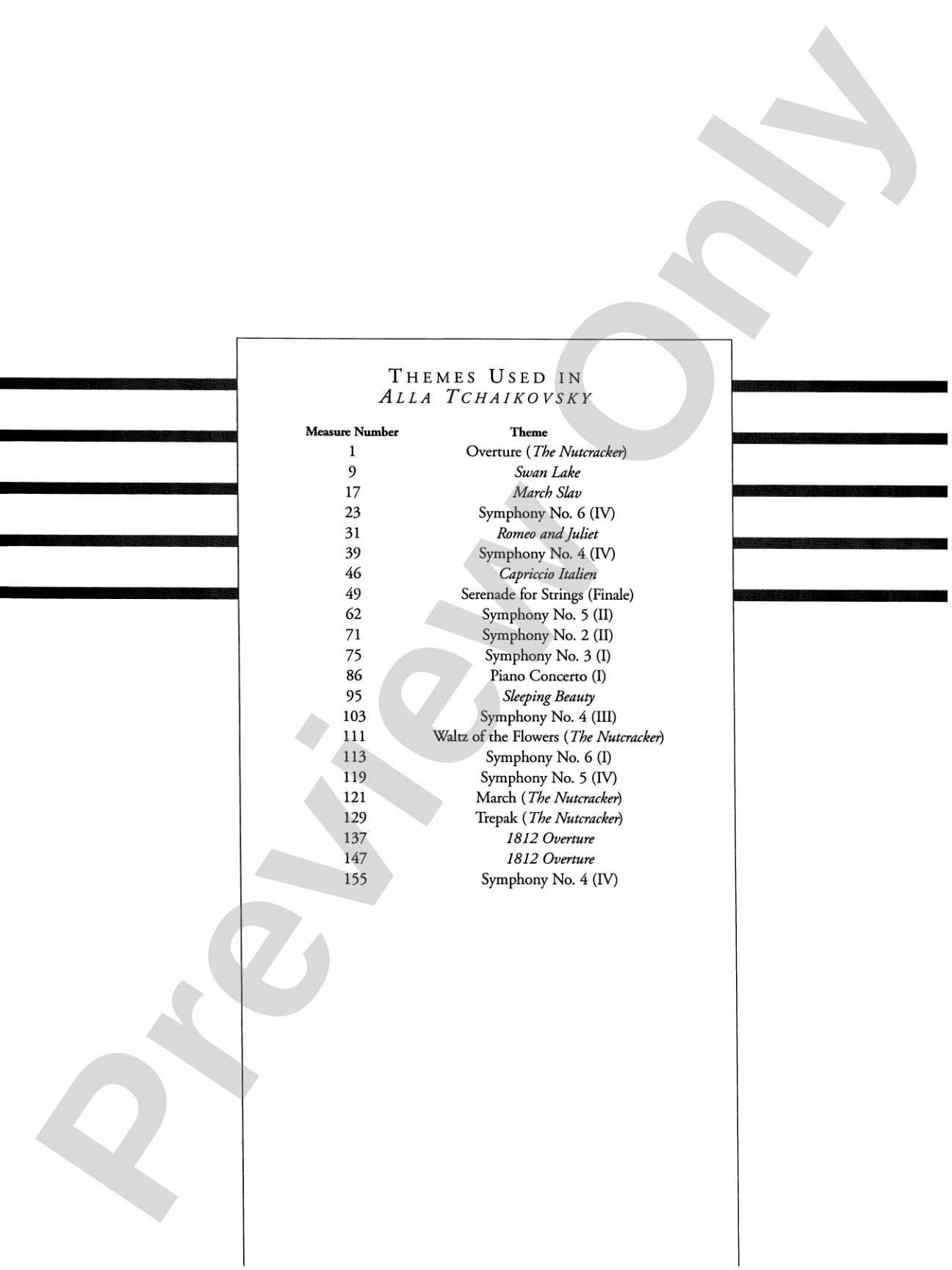 Alla Tchaikovsky: String Orchestra Conductor Score & Parts