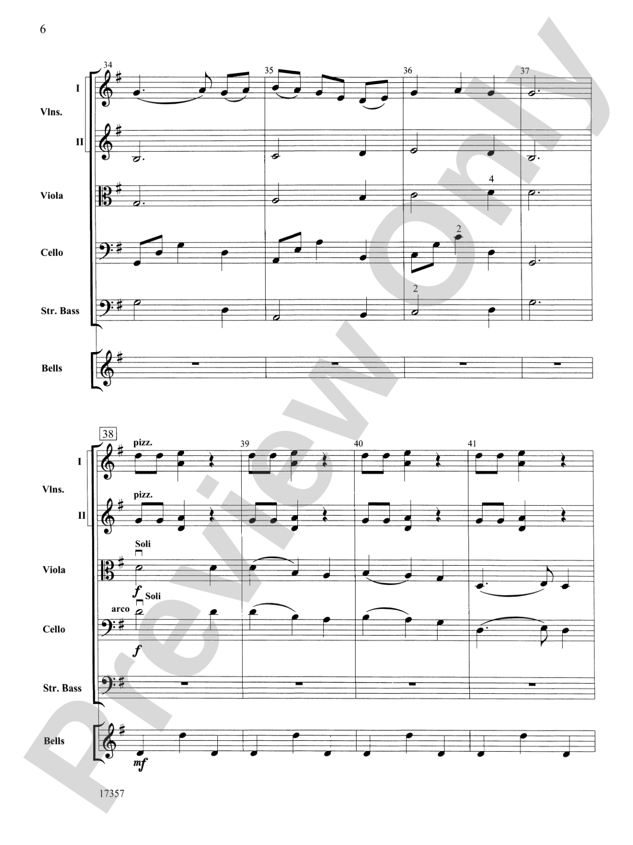 Korean Folk Tune: String Orchestra Conductor Score & Parts