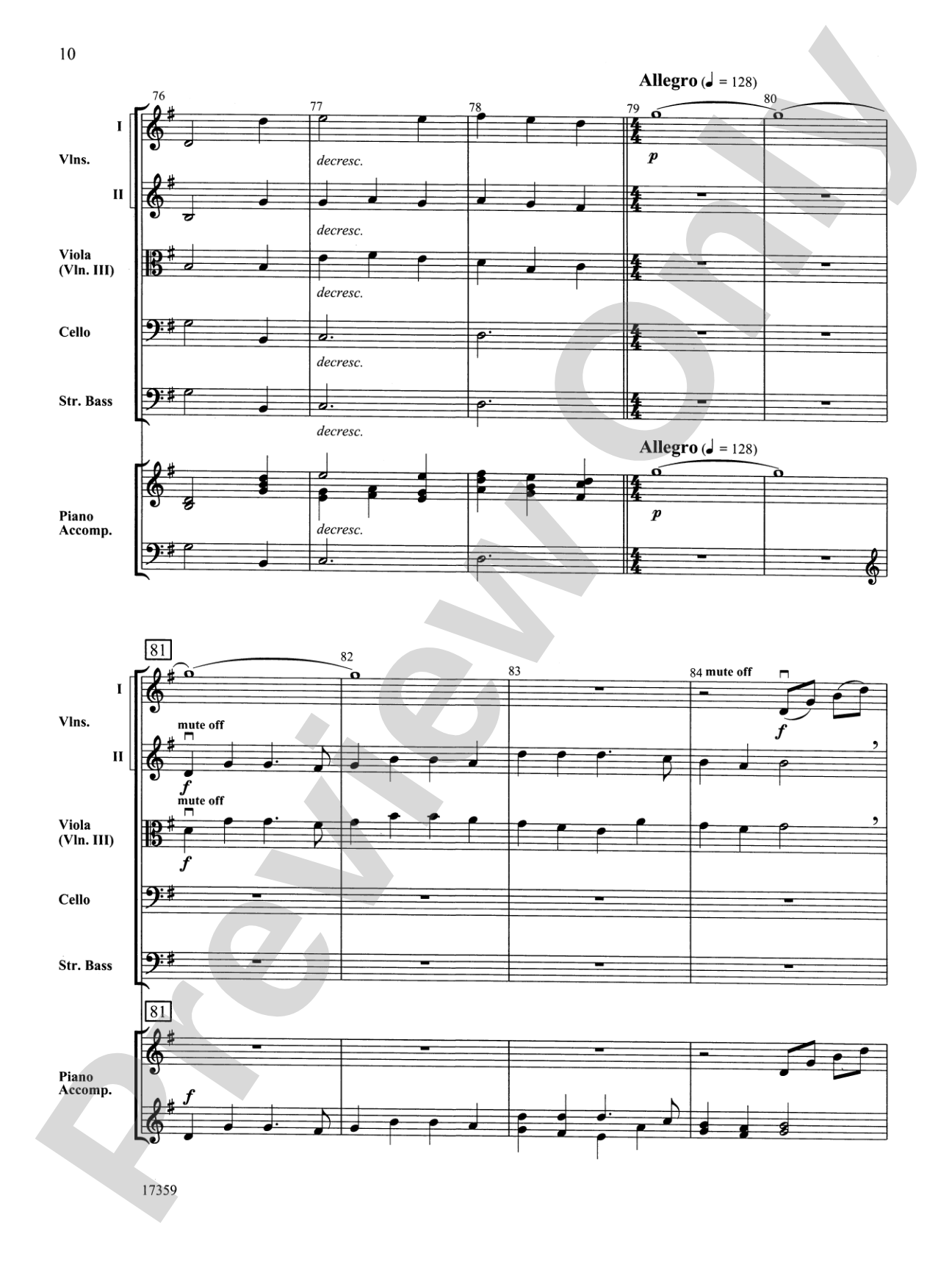 A Christmas Suite: String Orchestra Conductor Score & Parts