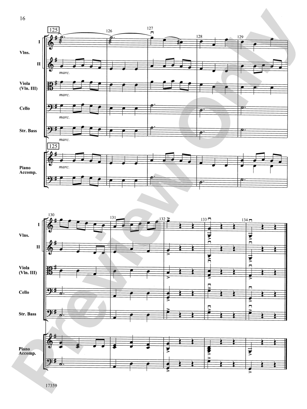 A Christmas Suite: String Orchestra Conductor Score & Parts