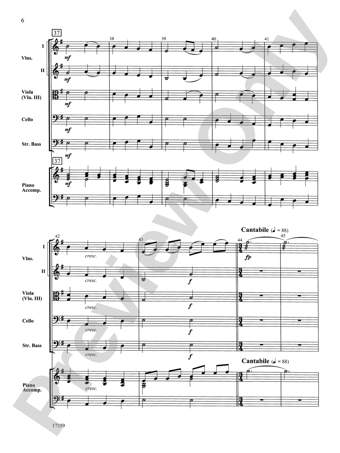 A Christmas Suite: String Orchestra Conductor Score & Parts