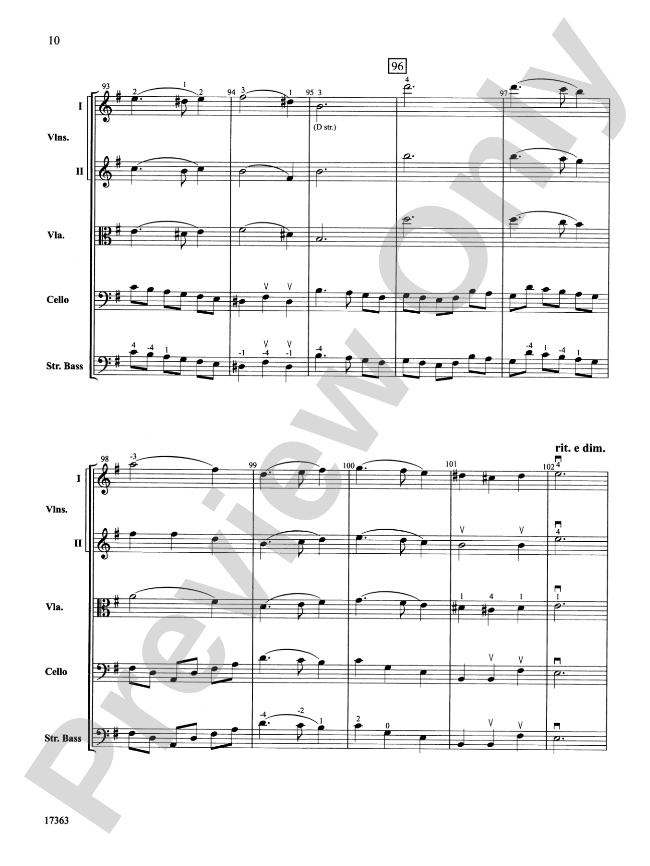 Greensleeves: String Orchestra Conductor Score & Parts