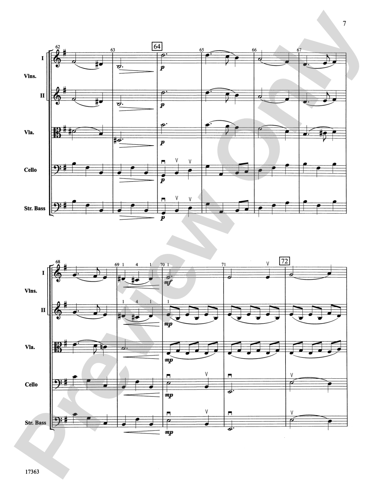 Greensleeves: String Orchestra Conductor Score & Parts