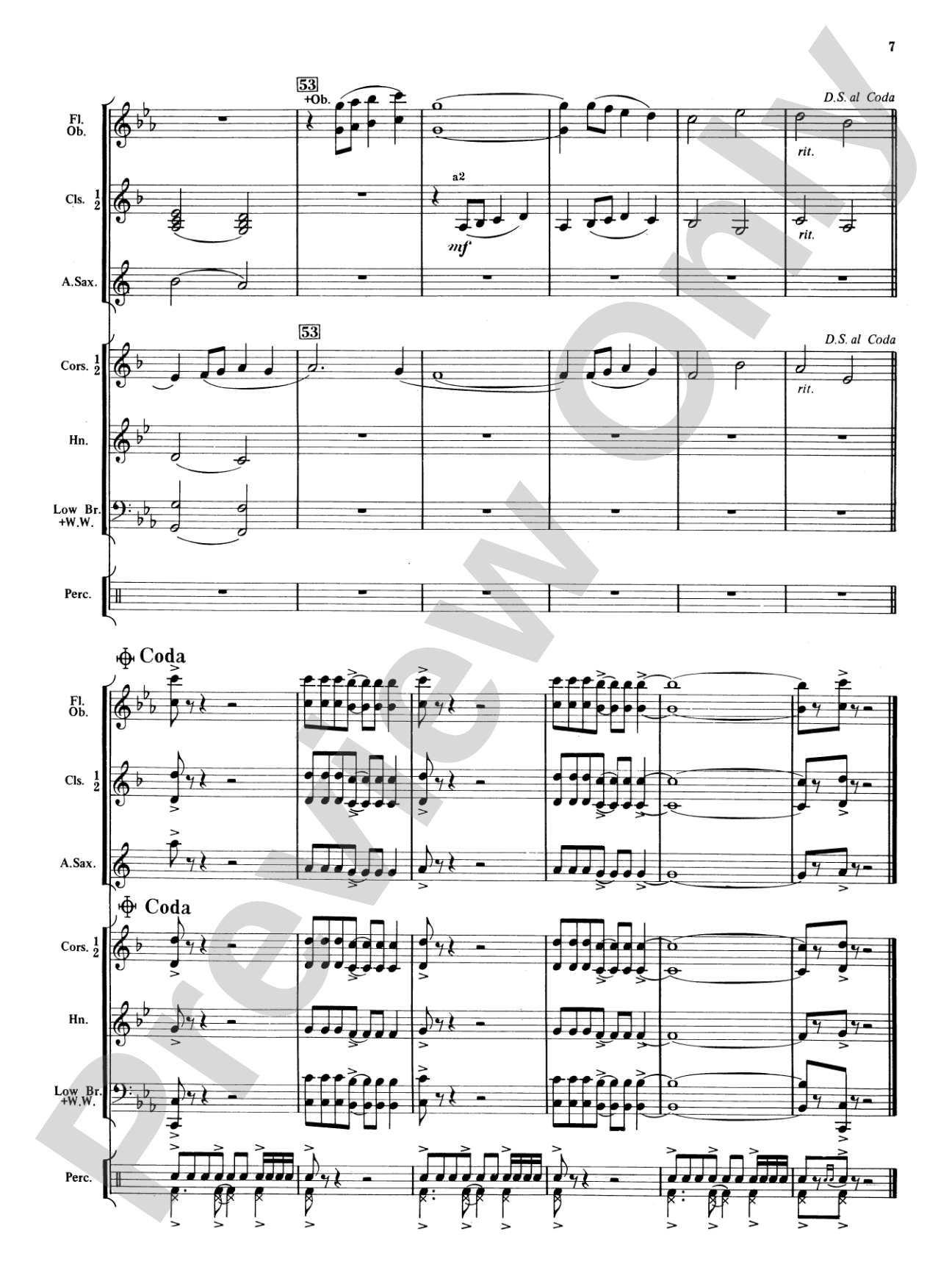 Jefferson County Overture: Concert Band Conductor Score & Parts