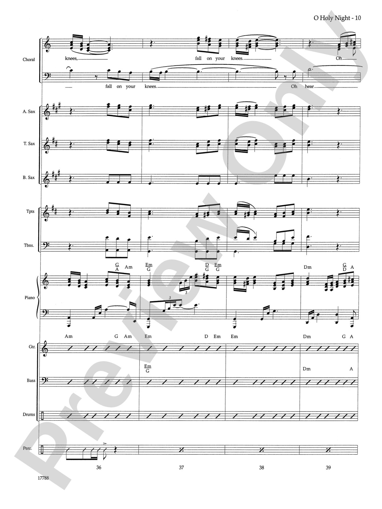 O Holy Night: Choral SoundPax