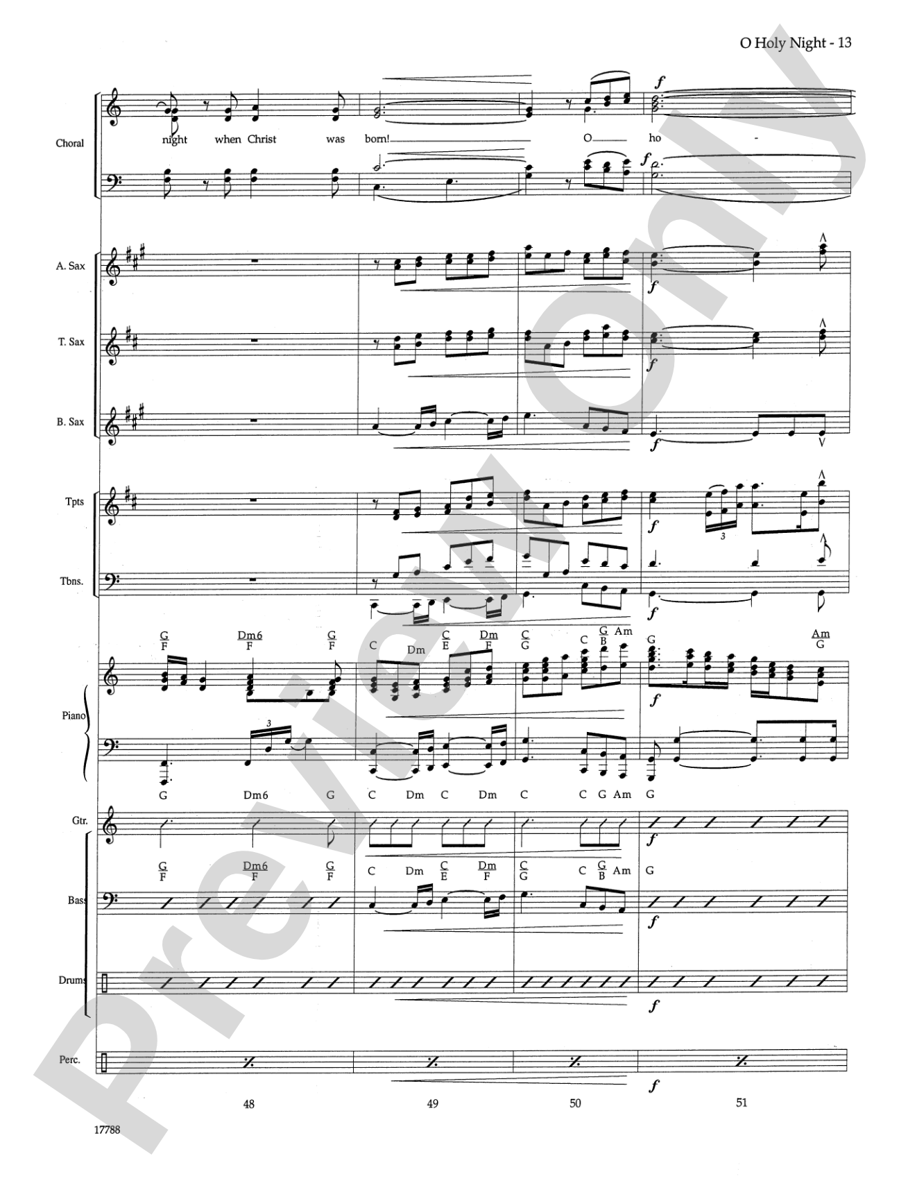 O Holy Night: Choral SoundPax