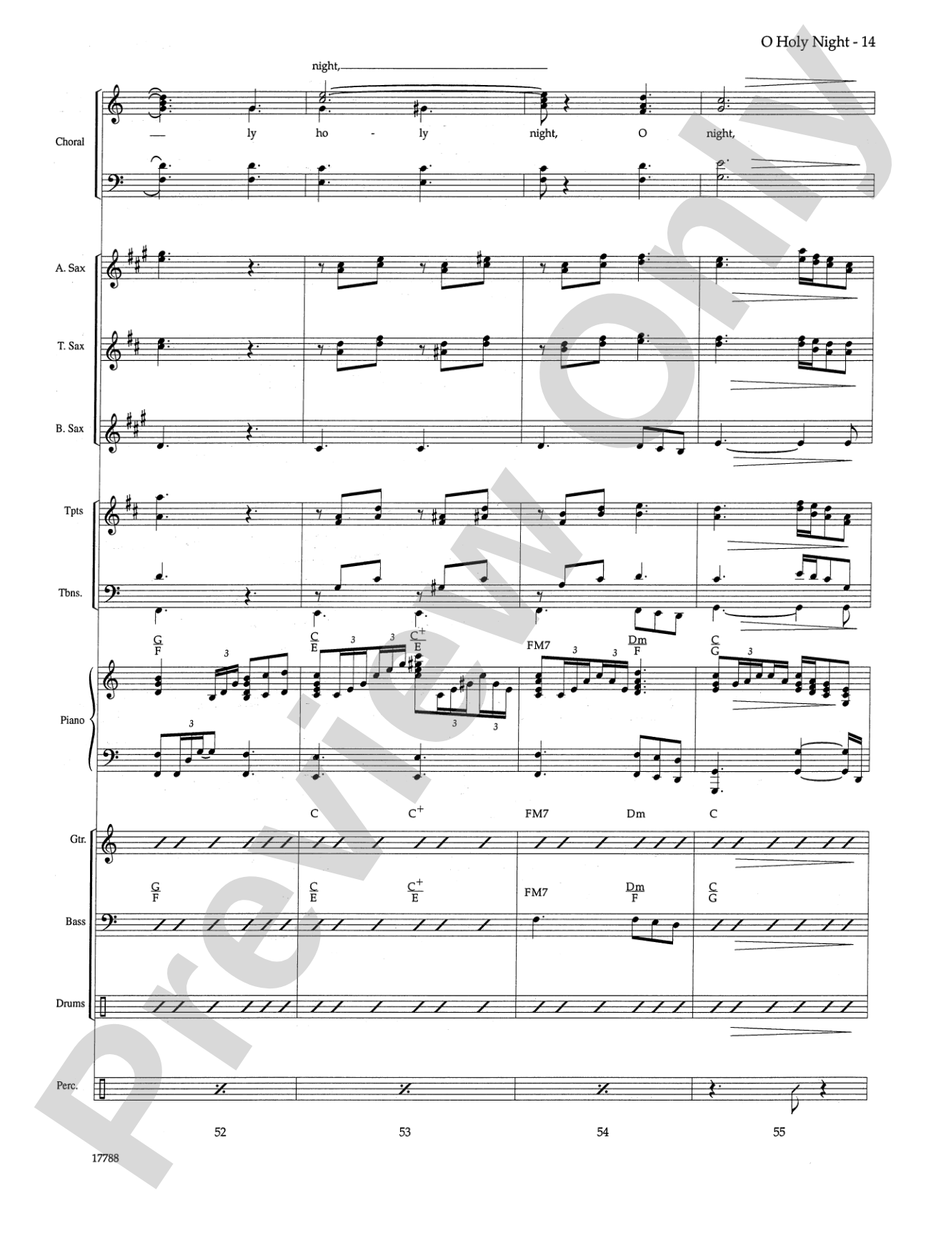 O Holy Night: Choral SoundPax